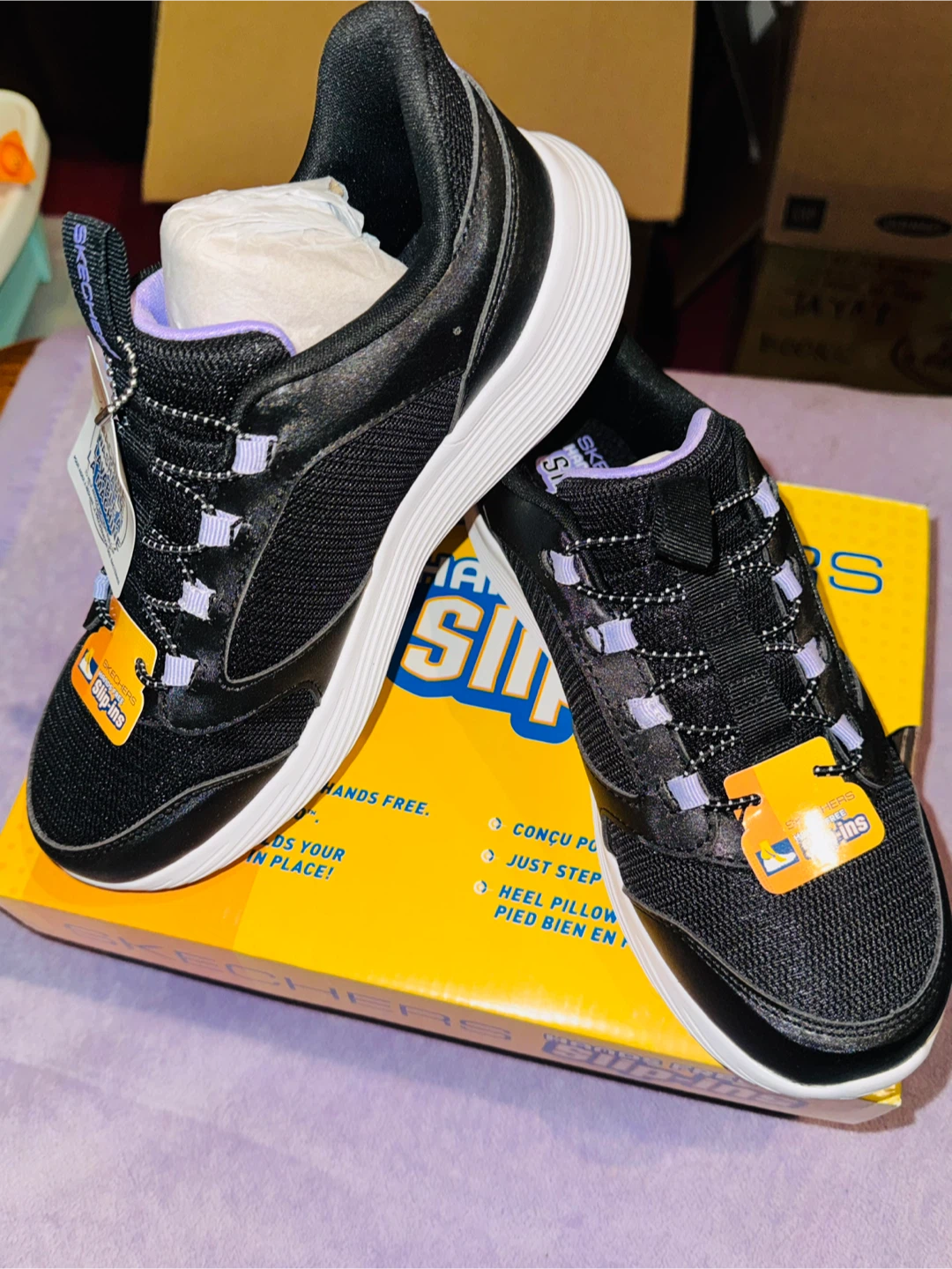 Skechers Hands Free Slip-ins - Size 4 Black - photo 3