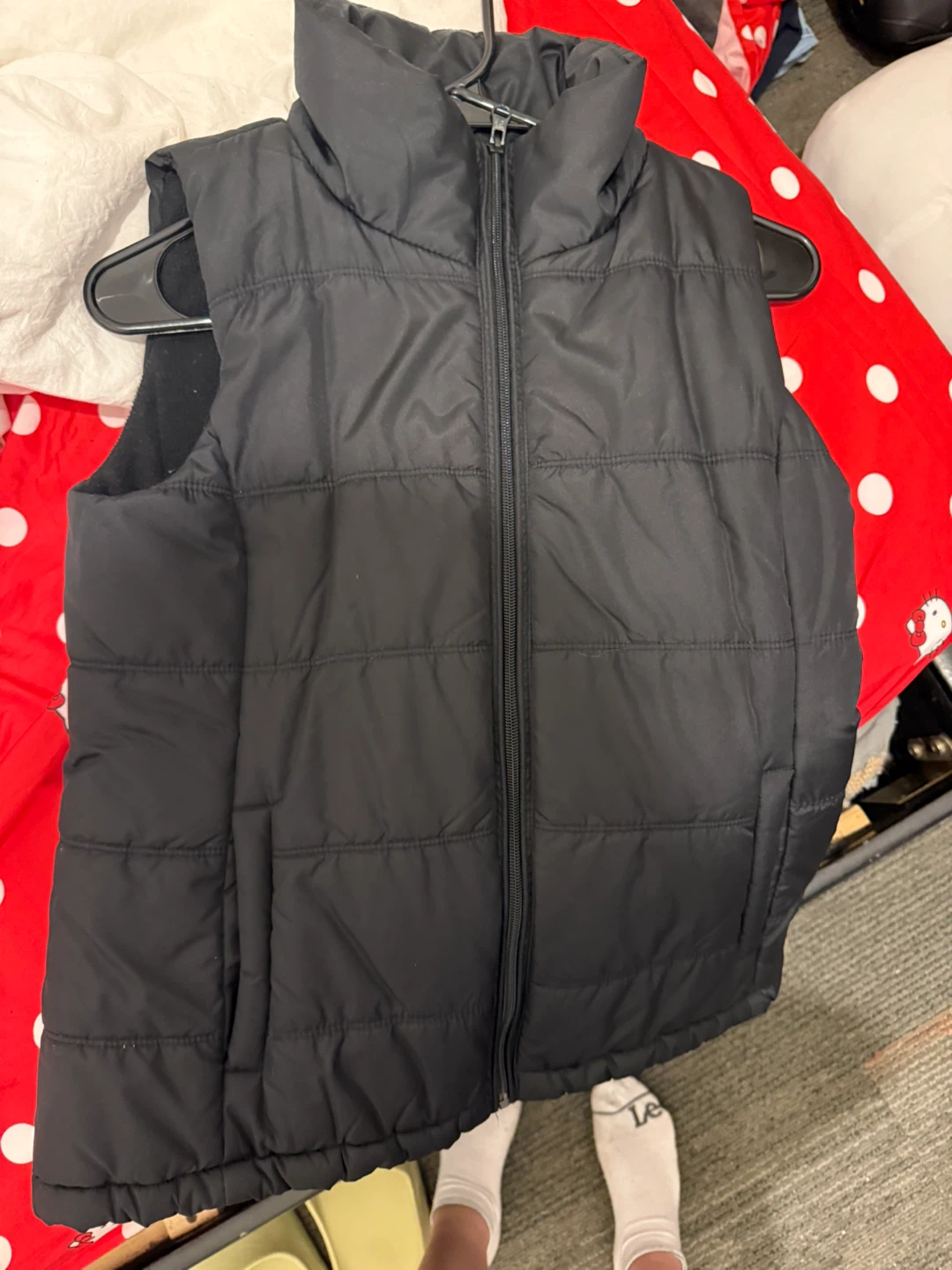 New York & Company Black Puffer Vest - Size M - photo 3