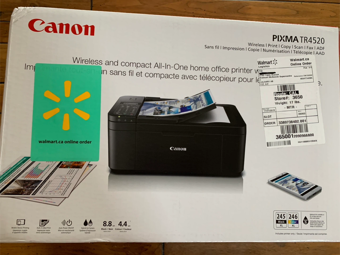 Canon PIXMA TR4520 All-in-One Printer - New in Box - photo 2