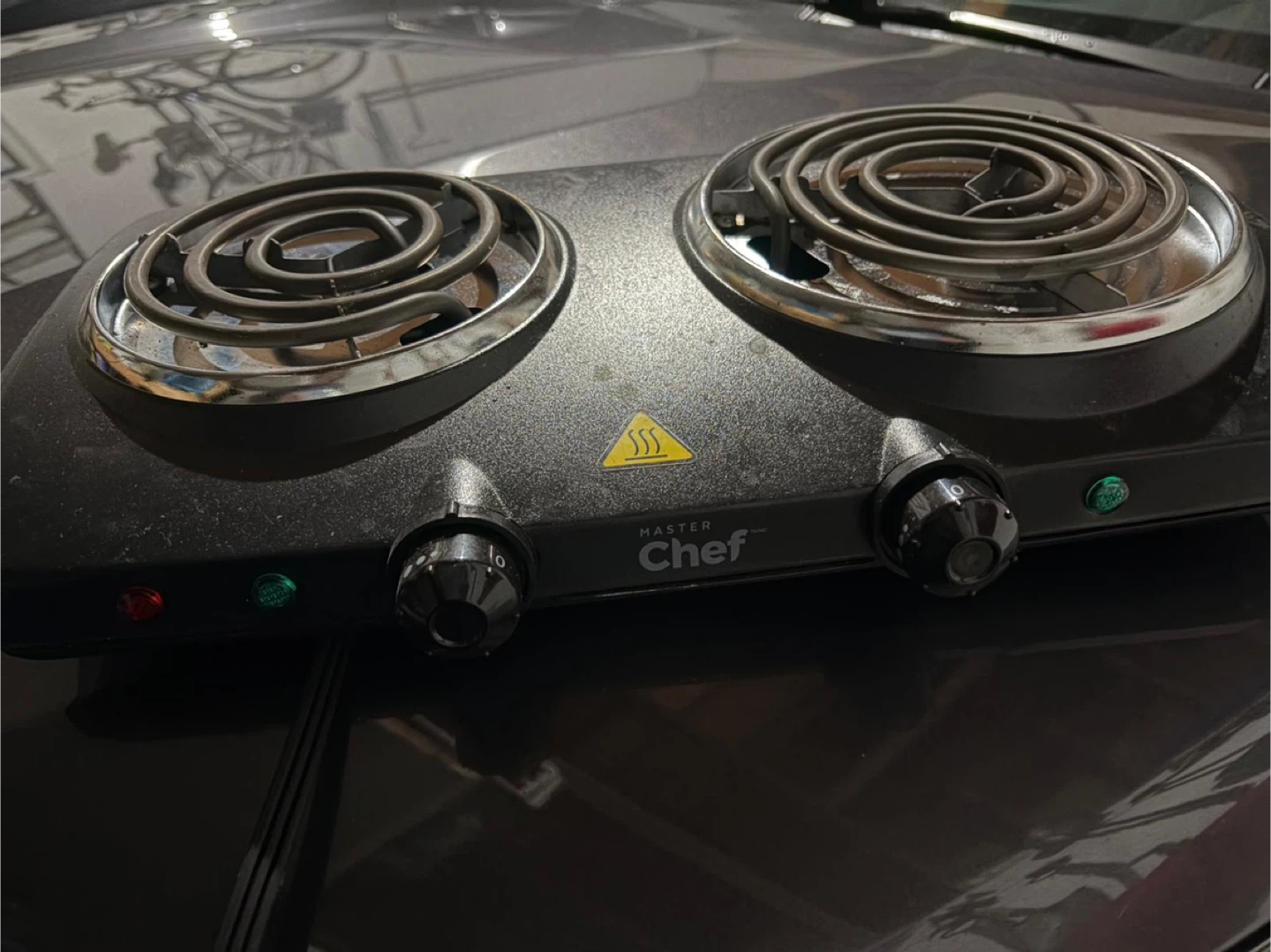 Master Chef Double Burner Hot Plate