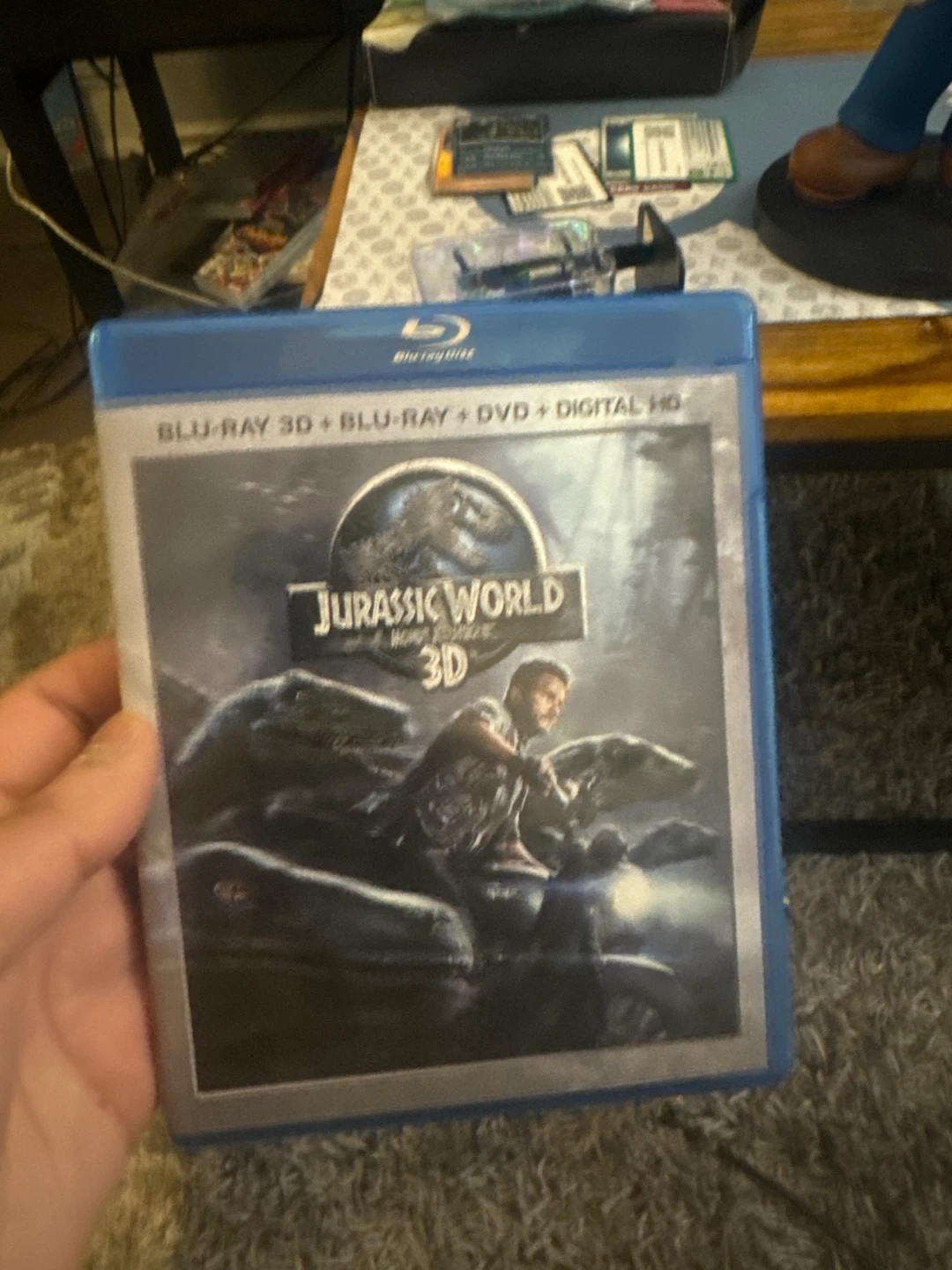 Jurassic World 3D Blu-ray
