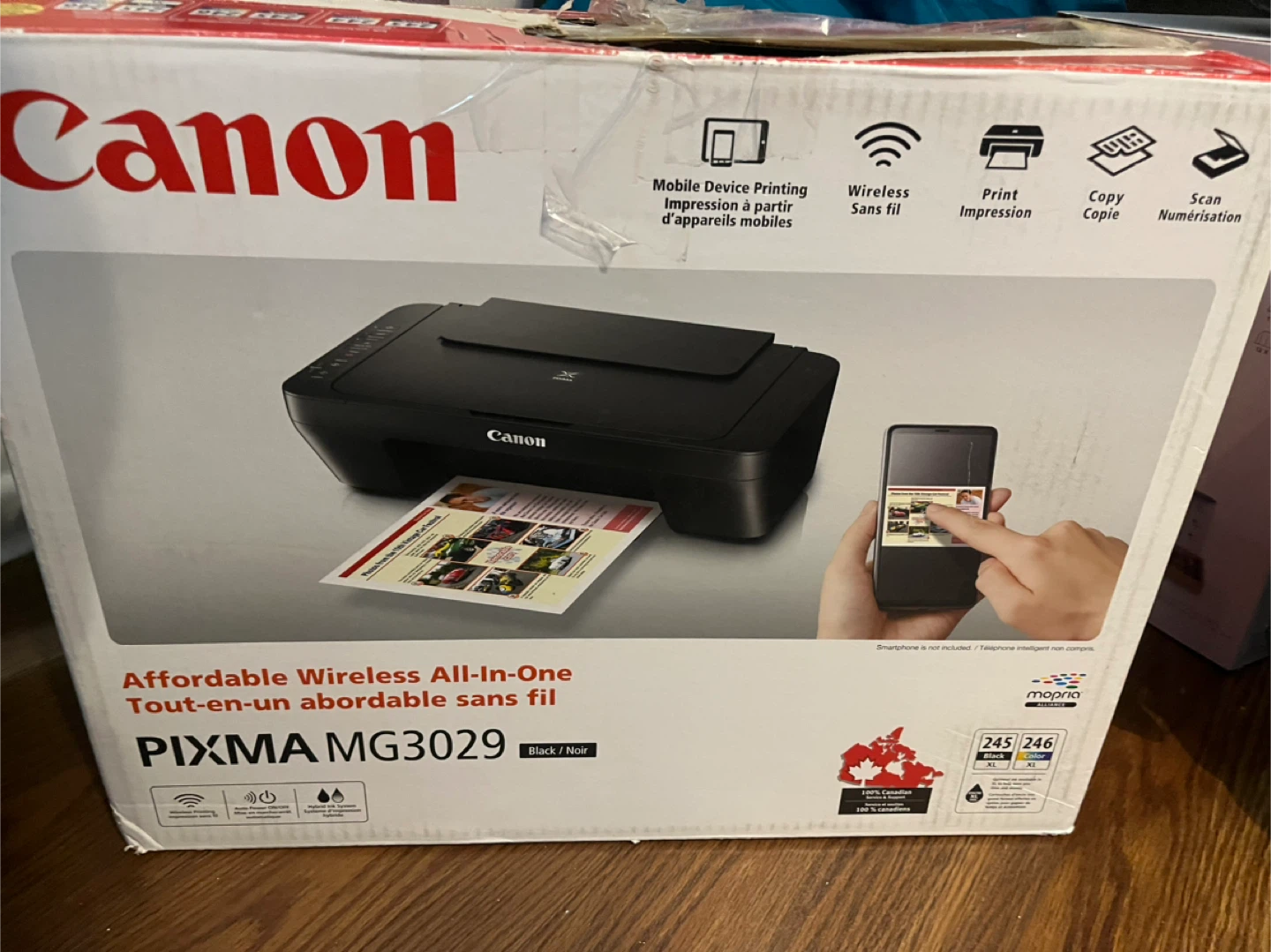 Canon PIXMA MG3029 All-In-One Printer - Black