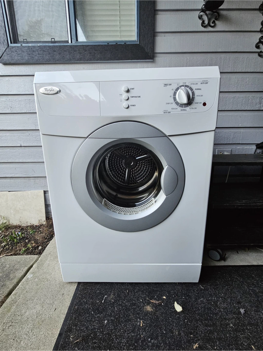 Whirlpool apartment size dryer