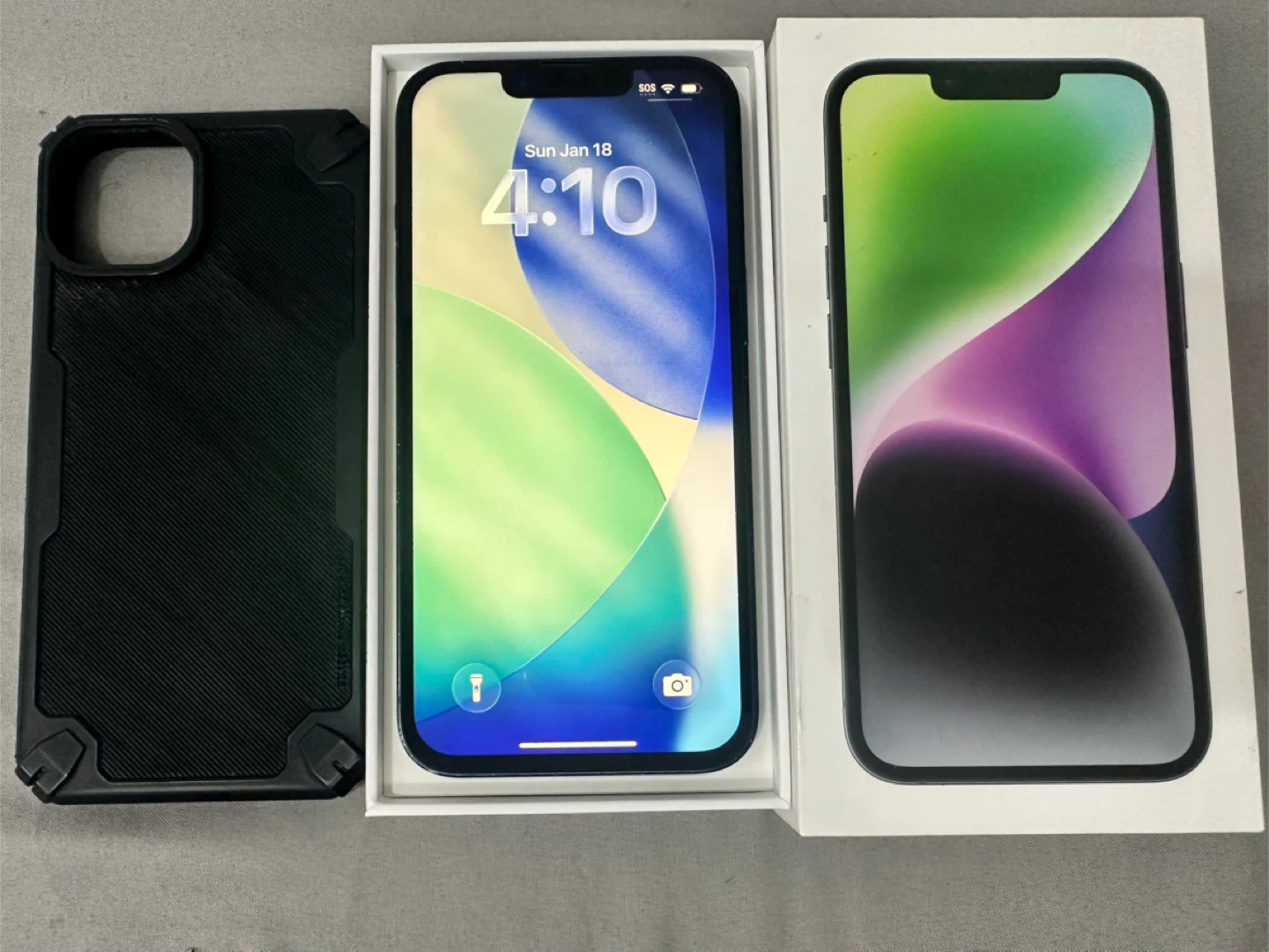 Apple iPhone 14 Dual Sim 128GB Midnight Excellent Condition - photo 2
