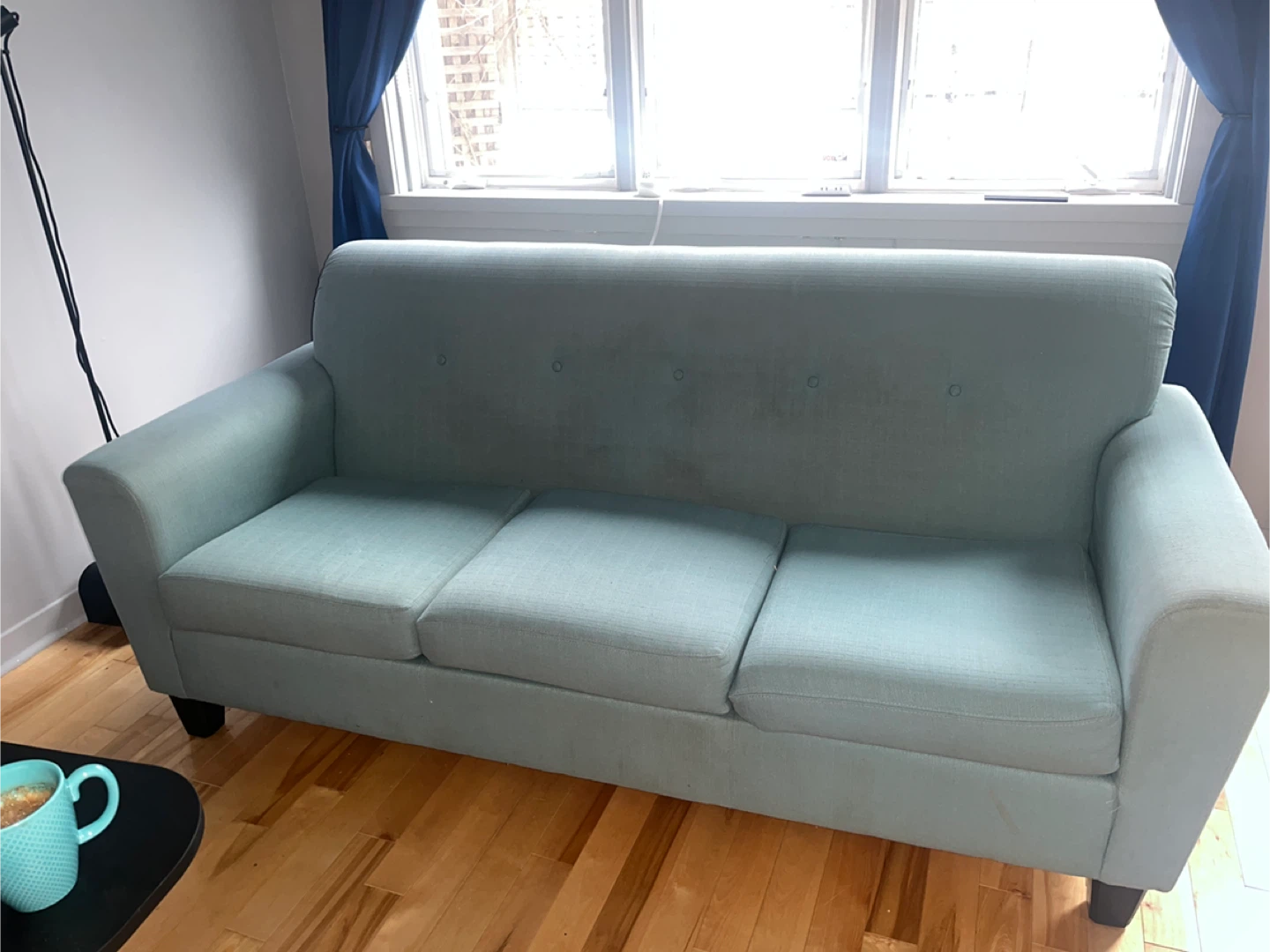 Turquoise Sofa - Great Condition!