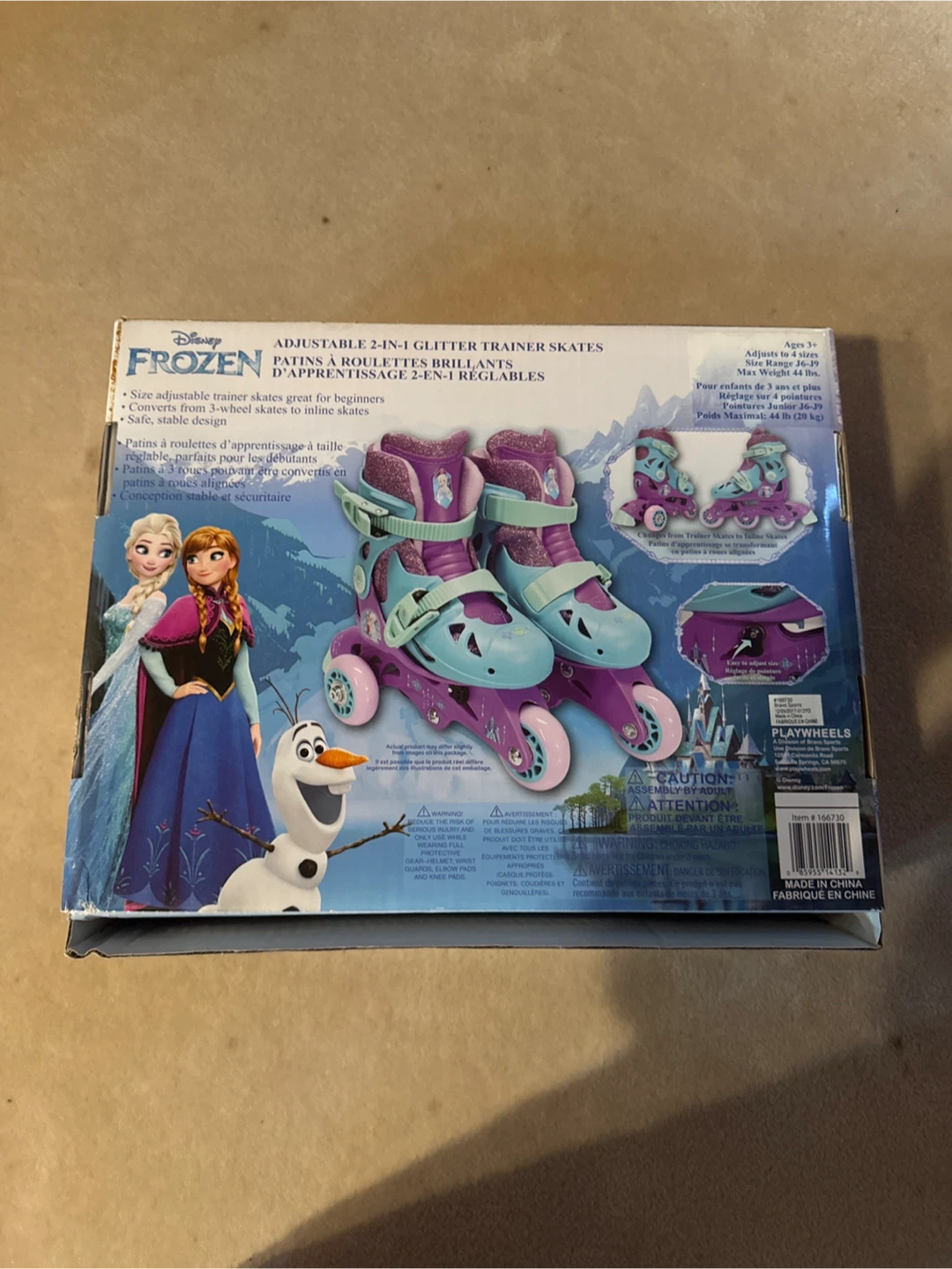 Disney Frozen 2-in-1 Trainer Skates - photo 2