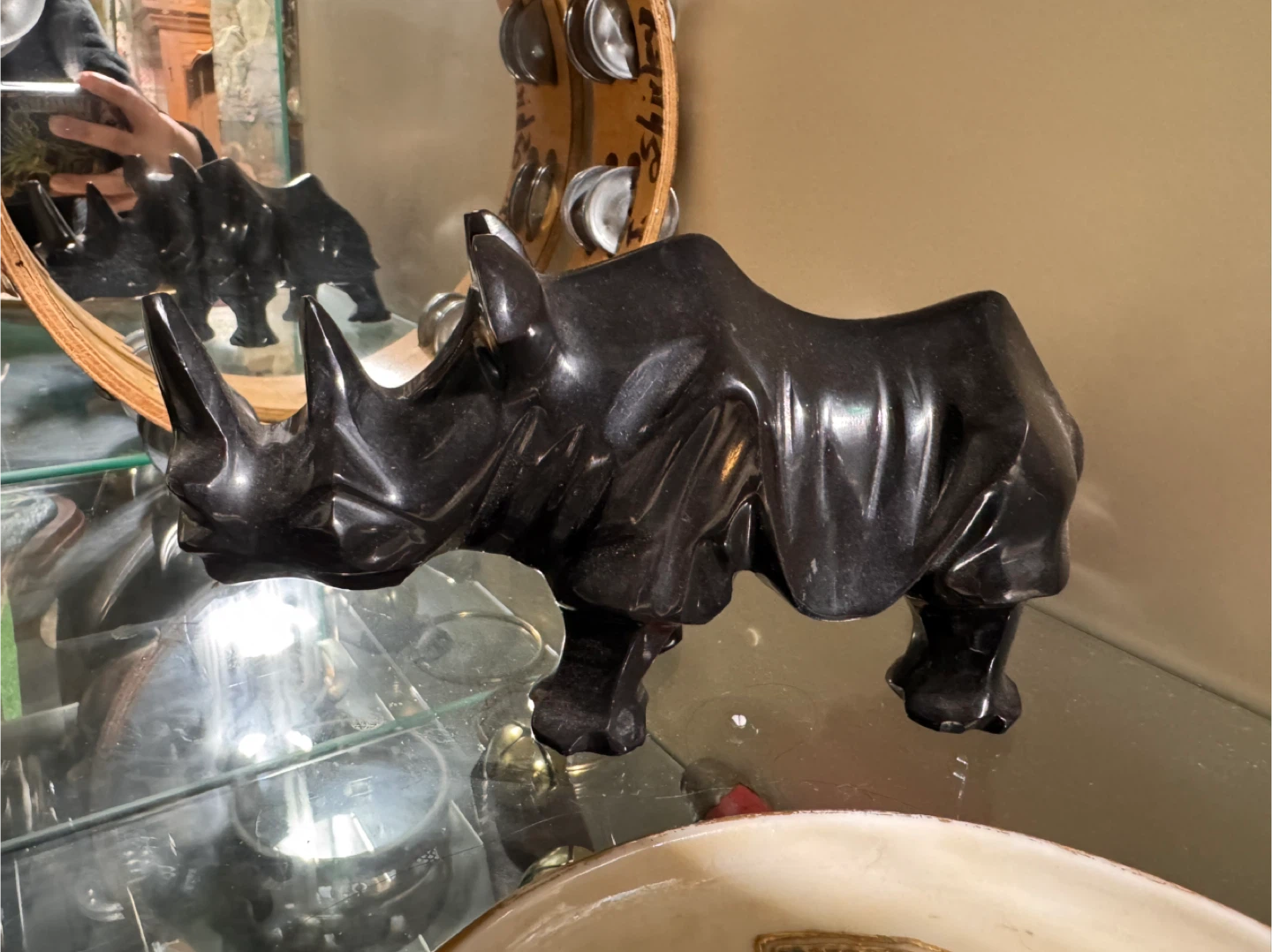 Rhino Figurine - Black 🥕