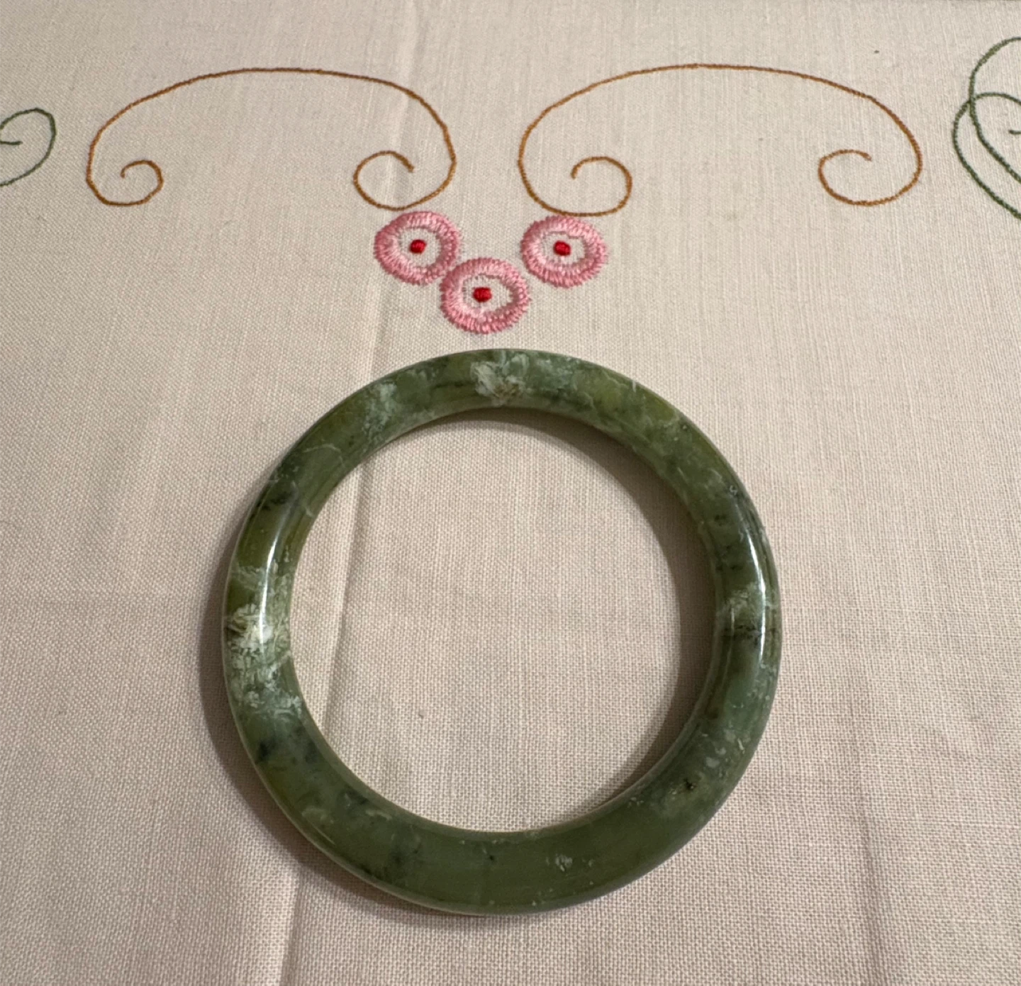 Jade Bangle Bracelet