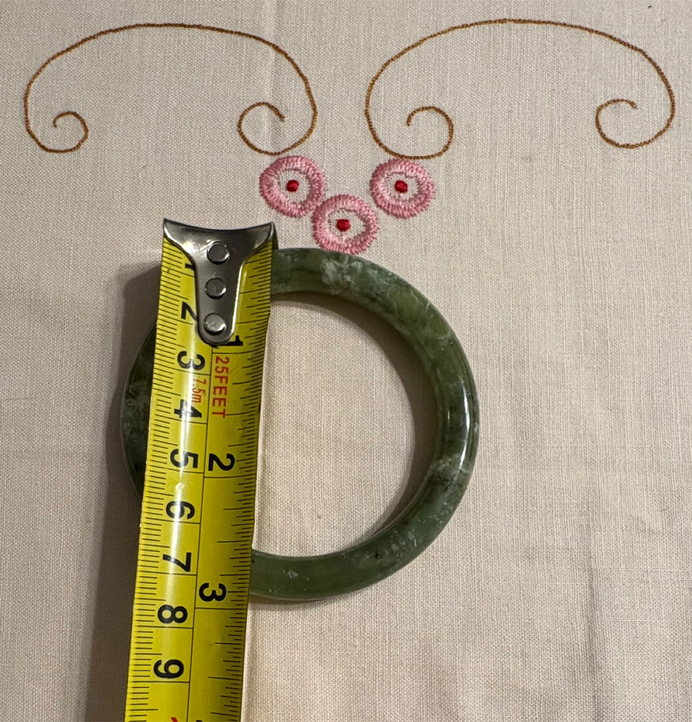 Jade Bangle Bracelet - photo 2