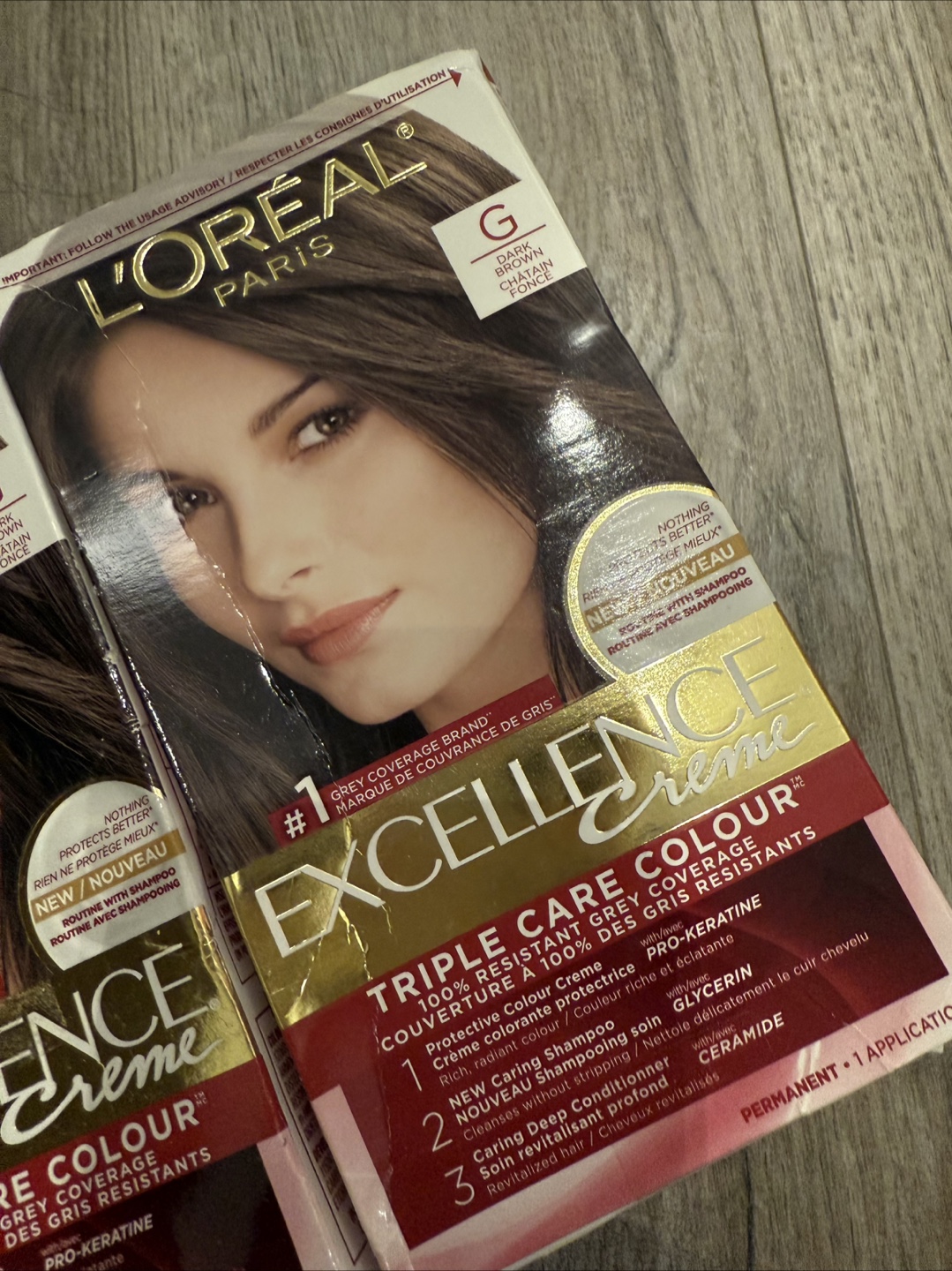 3 L'Oréal Excellence Crème Dark Brown Hair Colour - photo 2