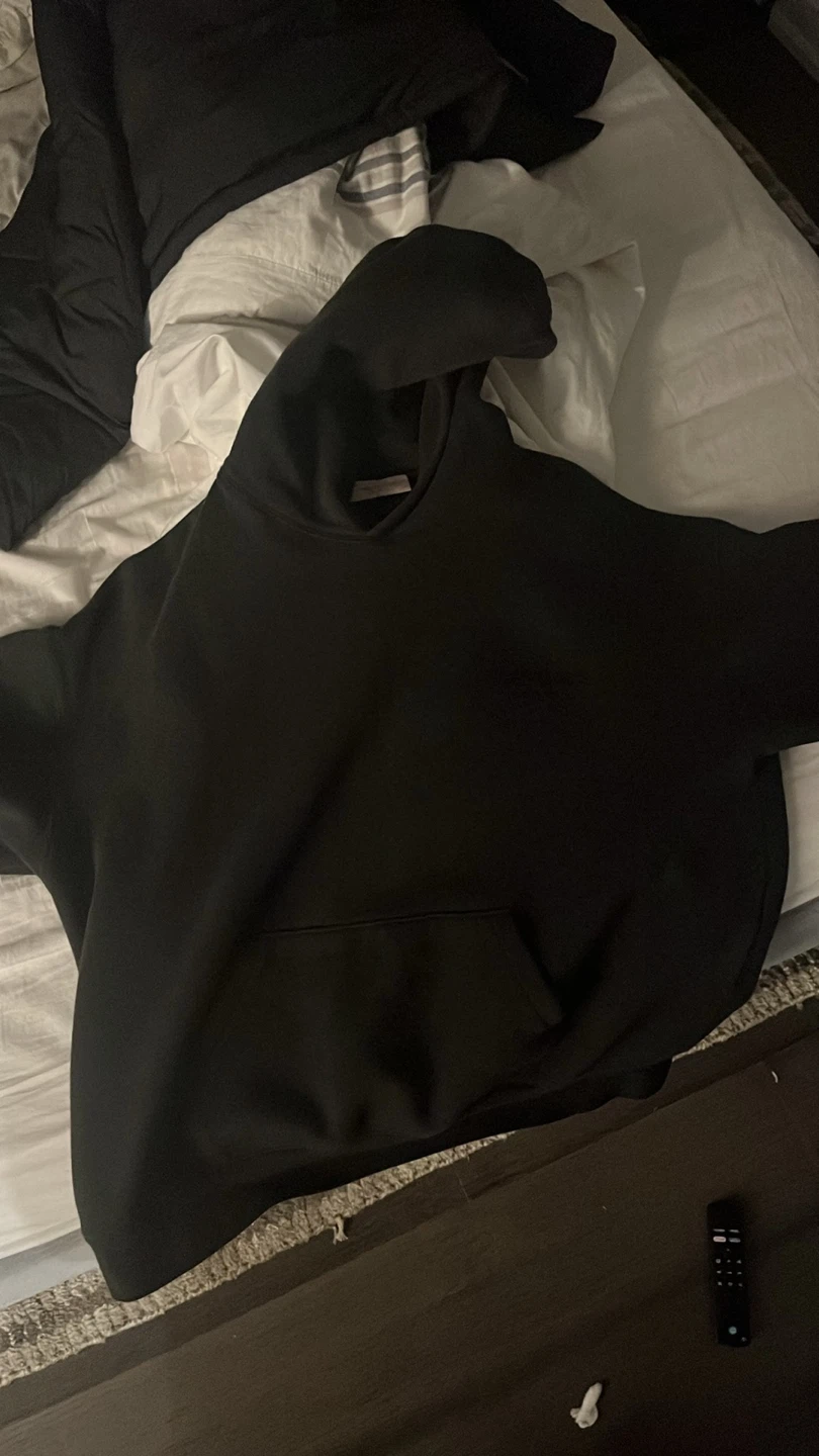 Essentials Fear of God Black Hoodie