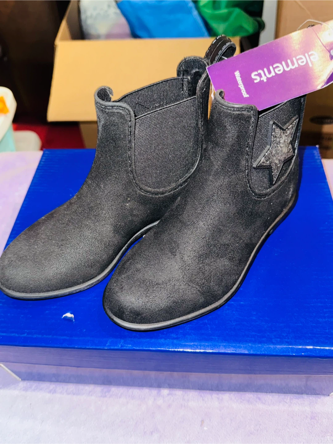 Elements Black Waterproof Boots - photo 2