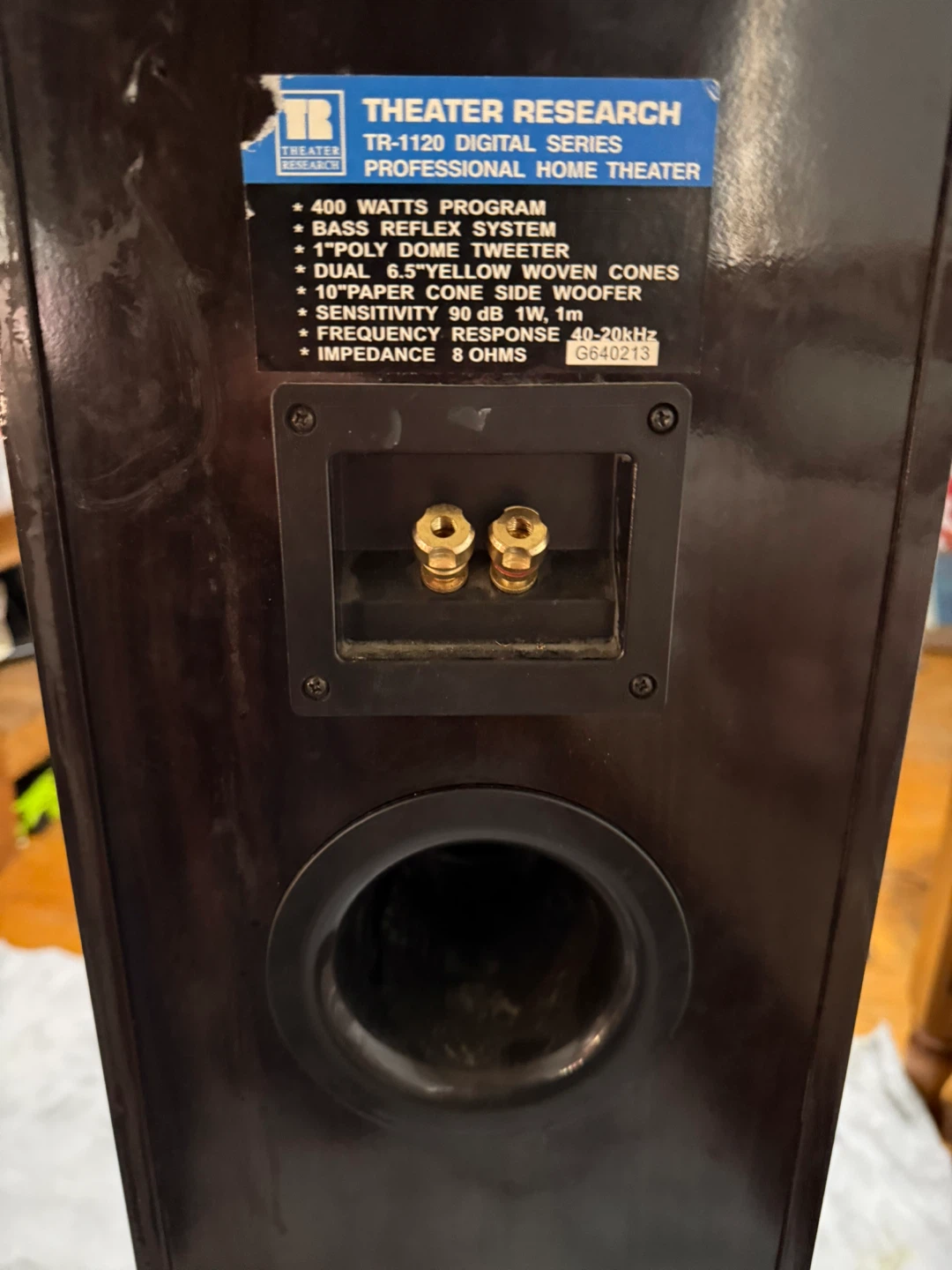 Theater Research TR-1120 Speakers - photo 2
