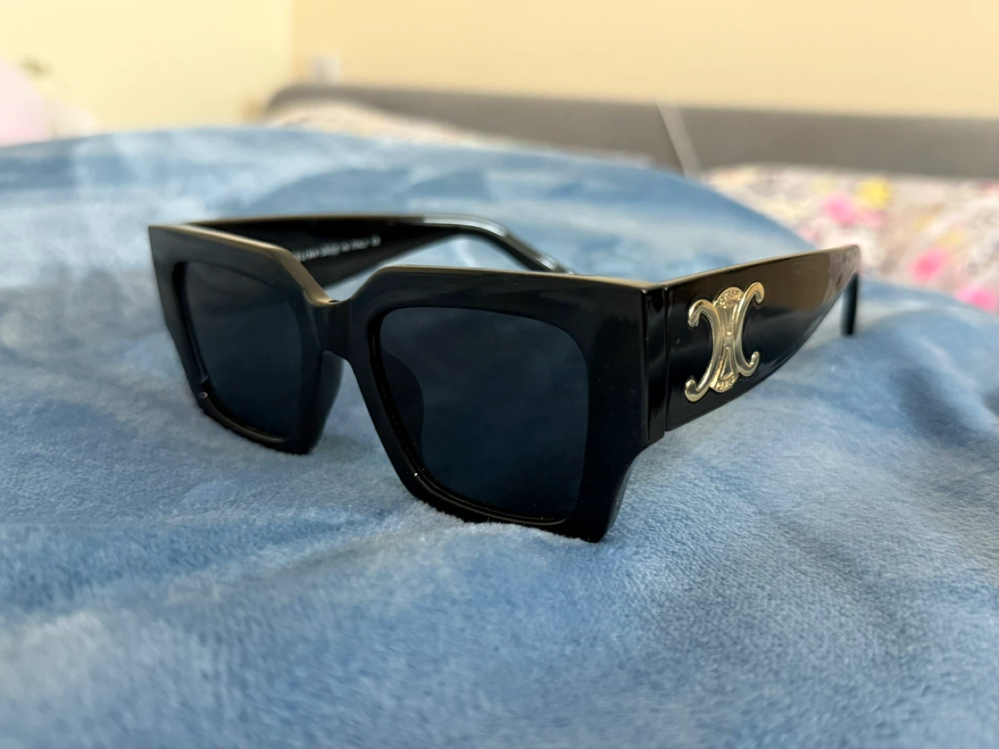 Celine Black Sunglasses with Case - photo 2