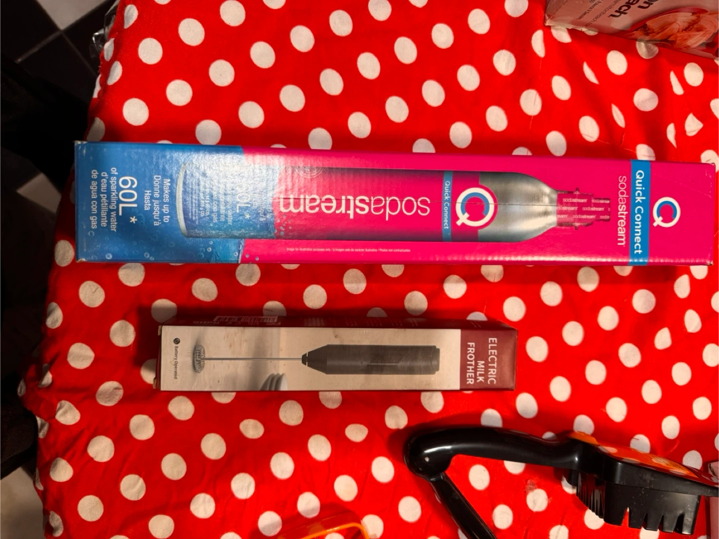 🥕SodaStream Quick Connect 60L + Milk Frother