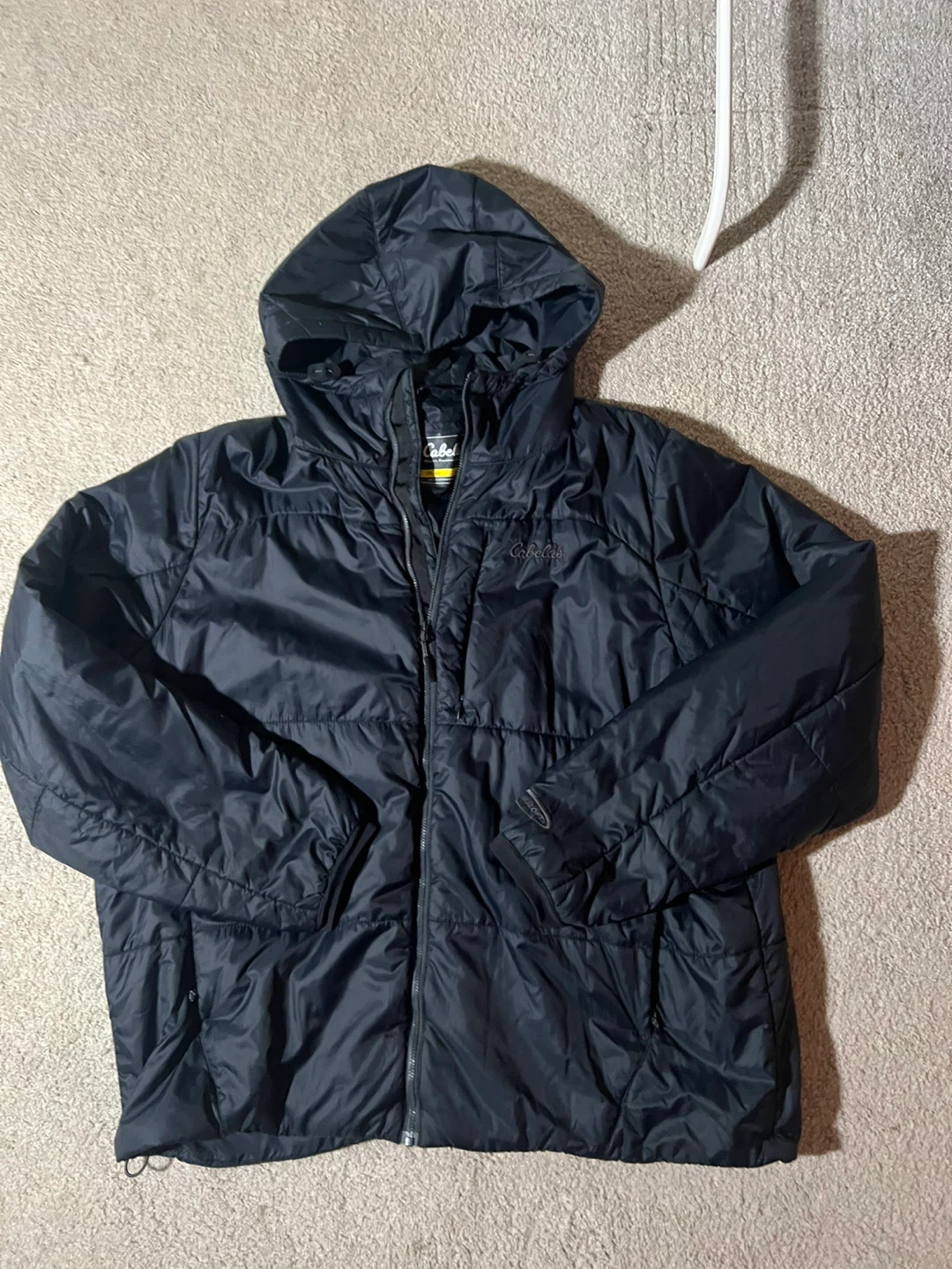 Cabela's Black Puffer Jacket