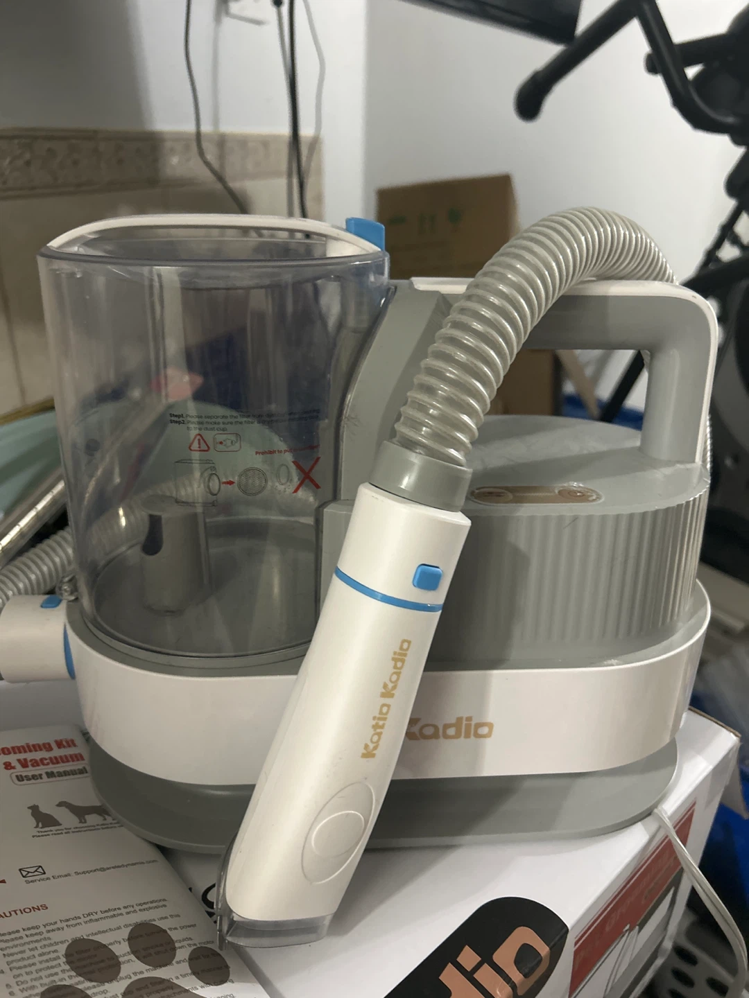 Katio Kadia Pet Grooming Kit & Vacuum - photo 3