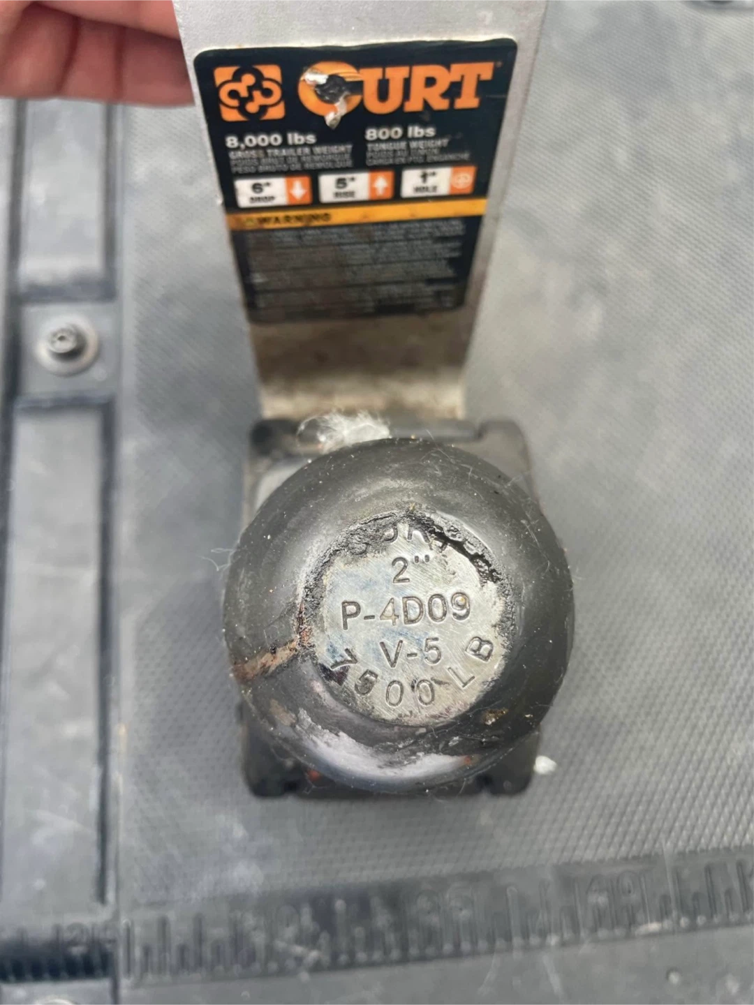 Curt Ball Mount & Trailer Ball - photo 4