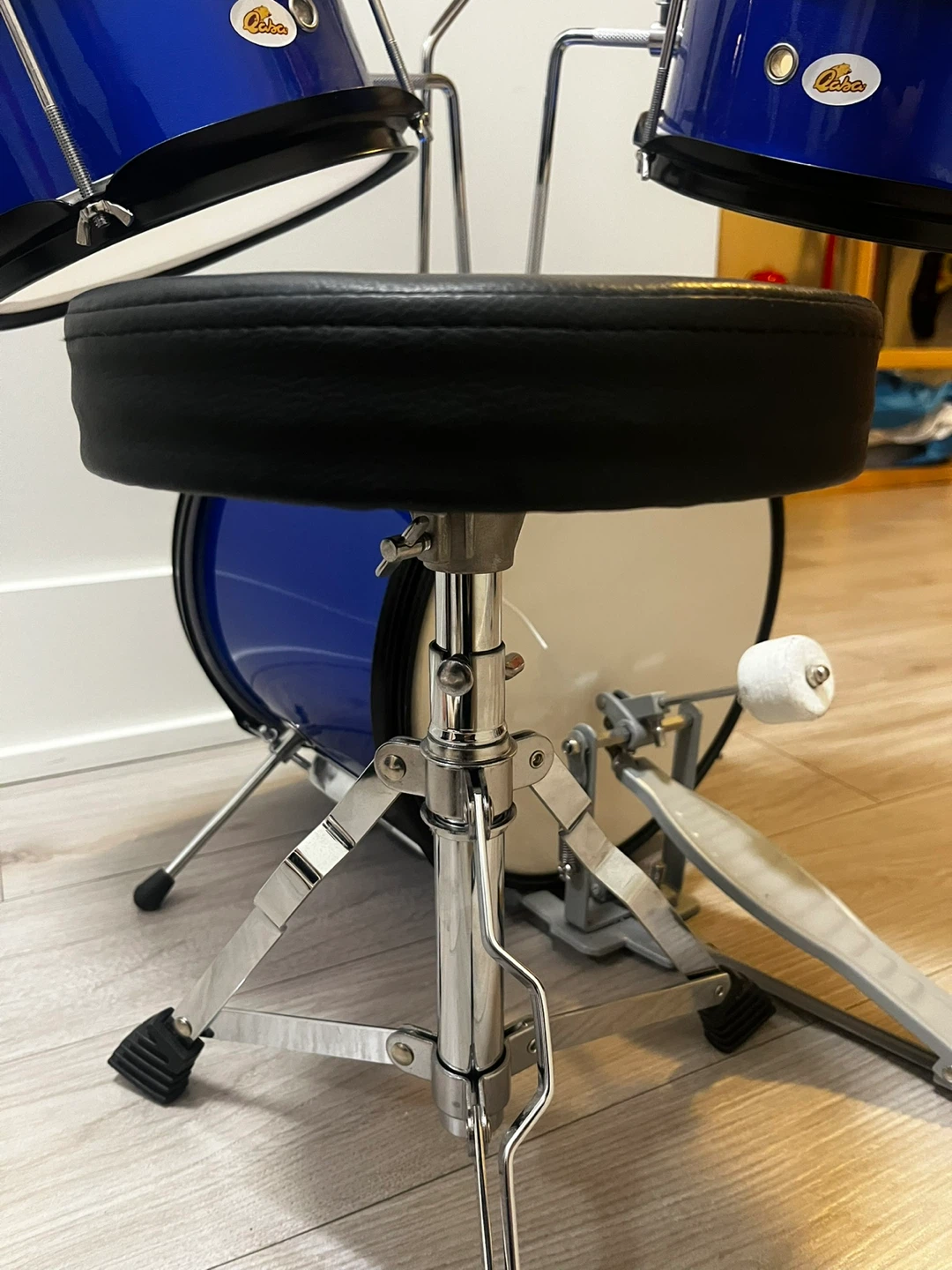 Kids Drum Set - Blue, 7 Pieces - photo 5