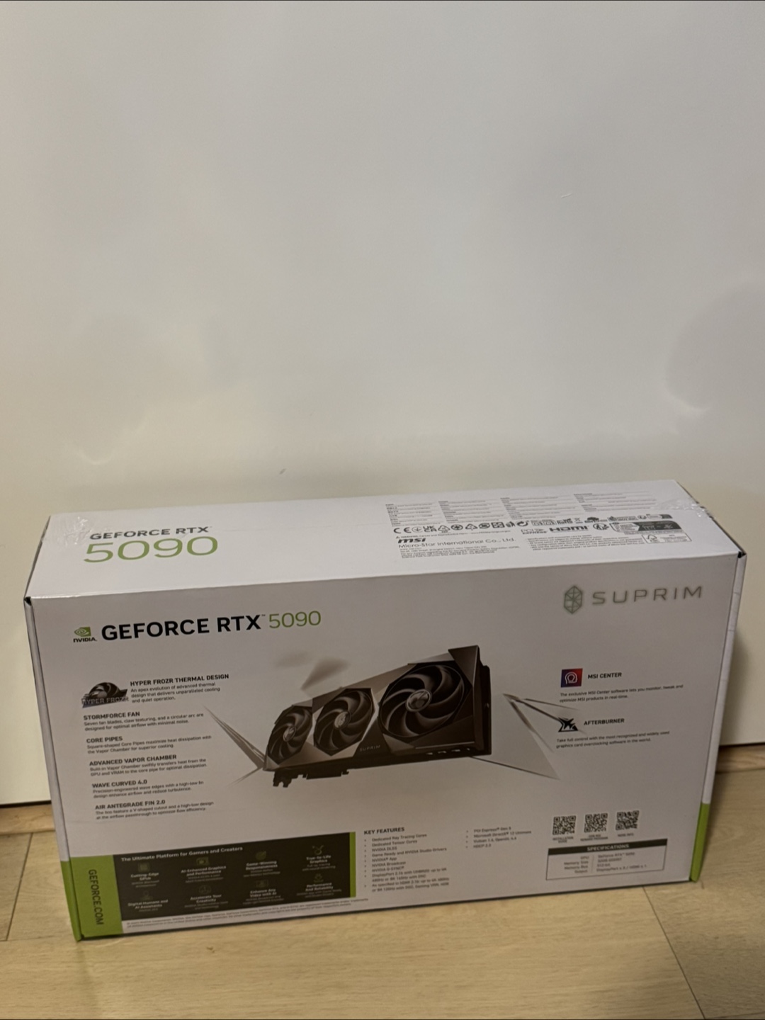 MSI Suprim SOC GeForce RTX 5090- NEW - photo 2