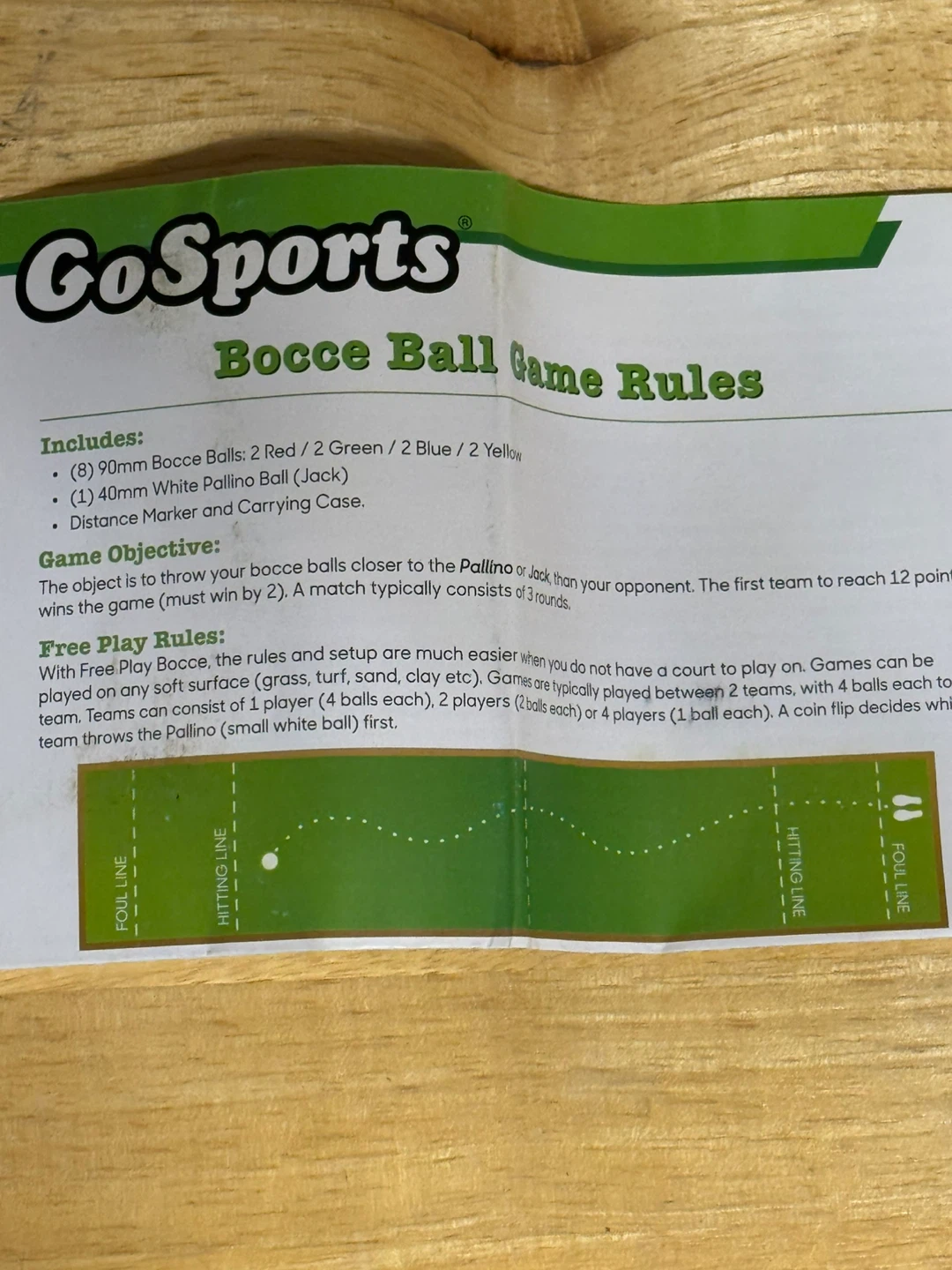 GoSports Bocce Ball Set with Carrying Case - photo 4