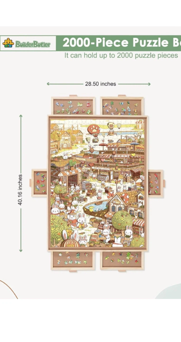 BuilderButler 2000-Piece Puzzle Board
