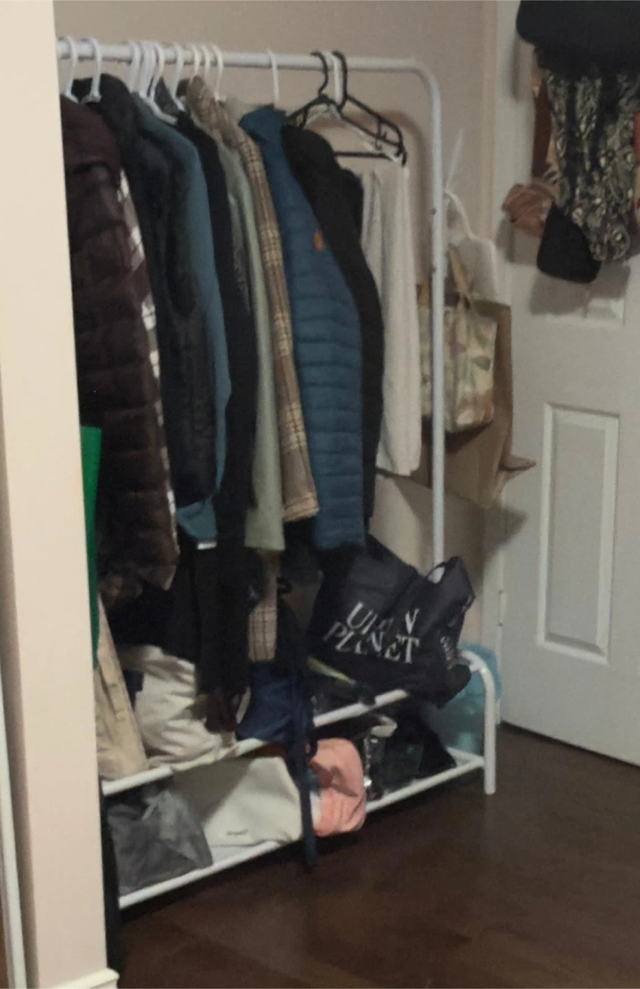 Garment Rack + Shelves & Hooks - photo 2