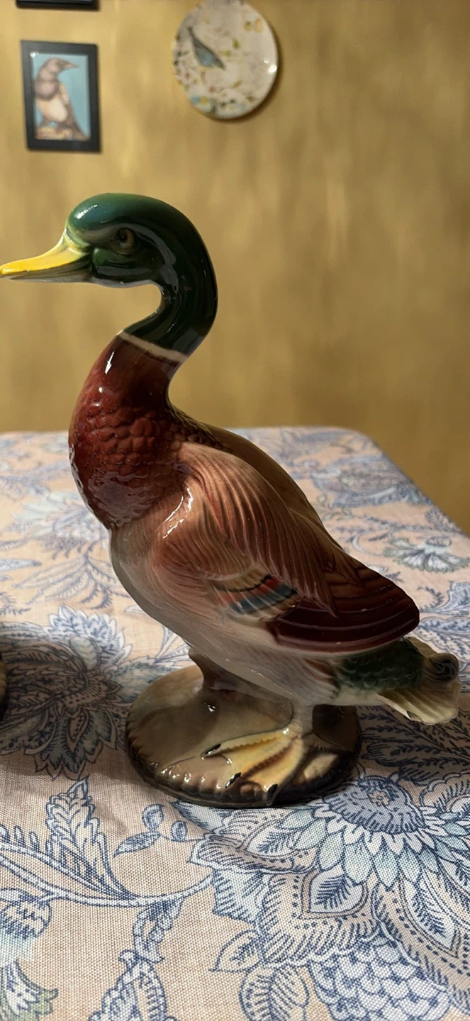 Vintage Maddux Made in California pair of Mallard Figurine - photo 2