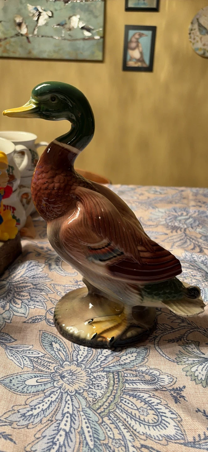 Vintage Maddux Made in California pair of Mallard Figurine - photo 3