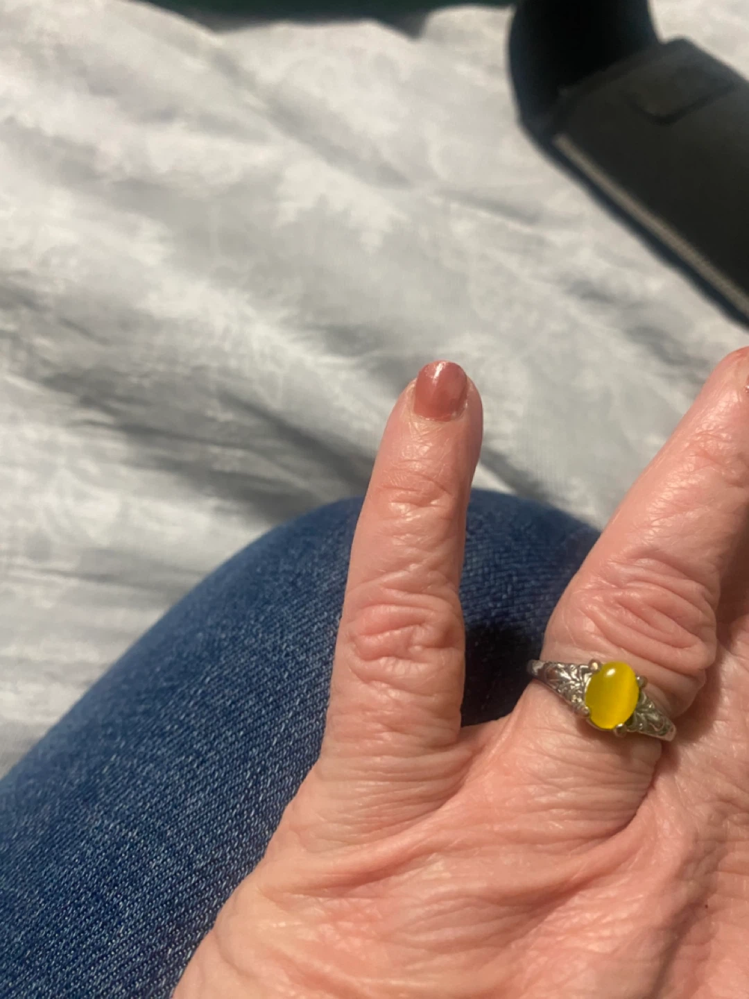Yellow Stone Ring
