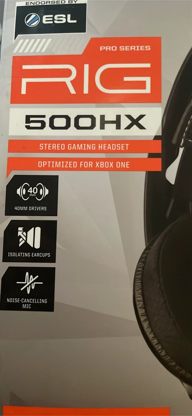 Plantronics RIG 500HX Stereo Gaming Headset for Xbox One - photo 2