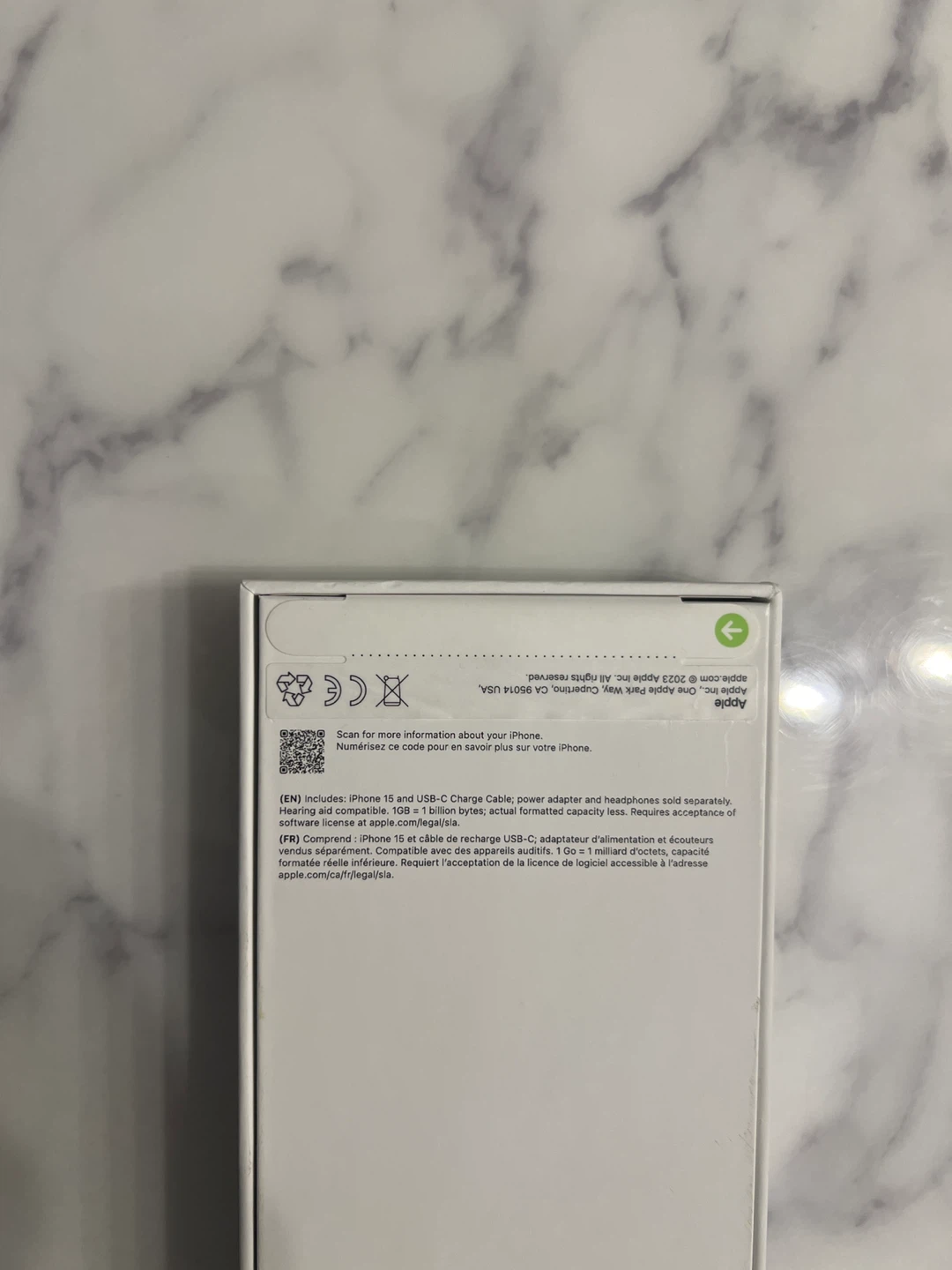 Brand new iphone 15 Black 128 GB - photo 2
