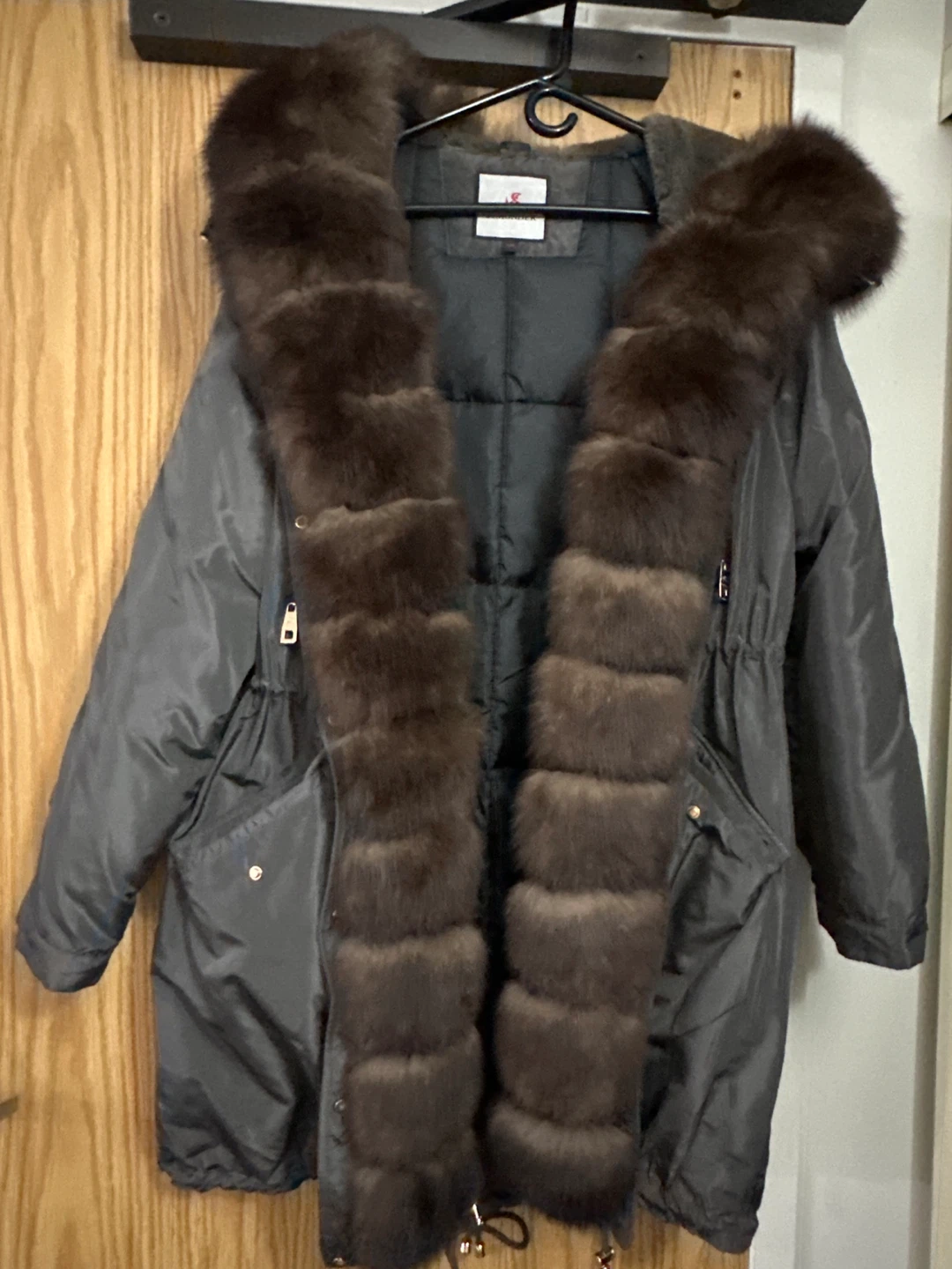 🥕🥕🥕Symonder XXL Parka with natural sable fur