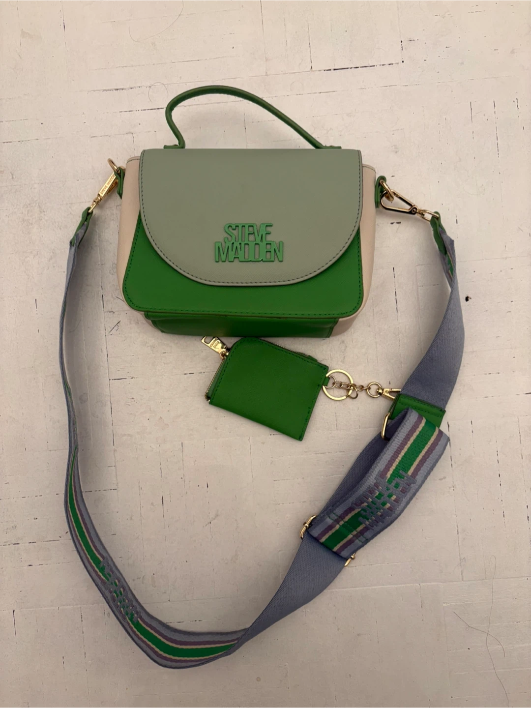 Steve Madden Green Crossbody Bag