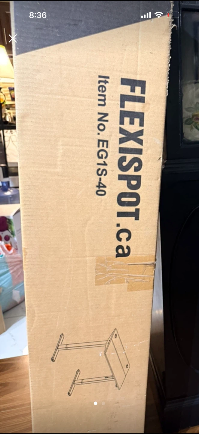 FLEXISPOT EG1S-40 Standing Desk Frame - New in Box!