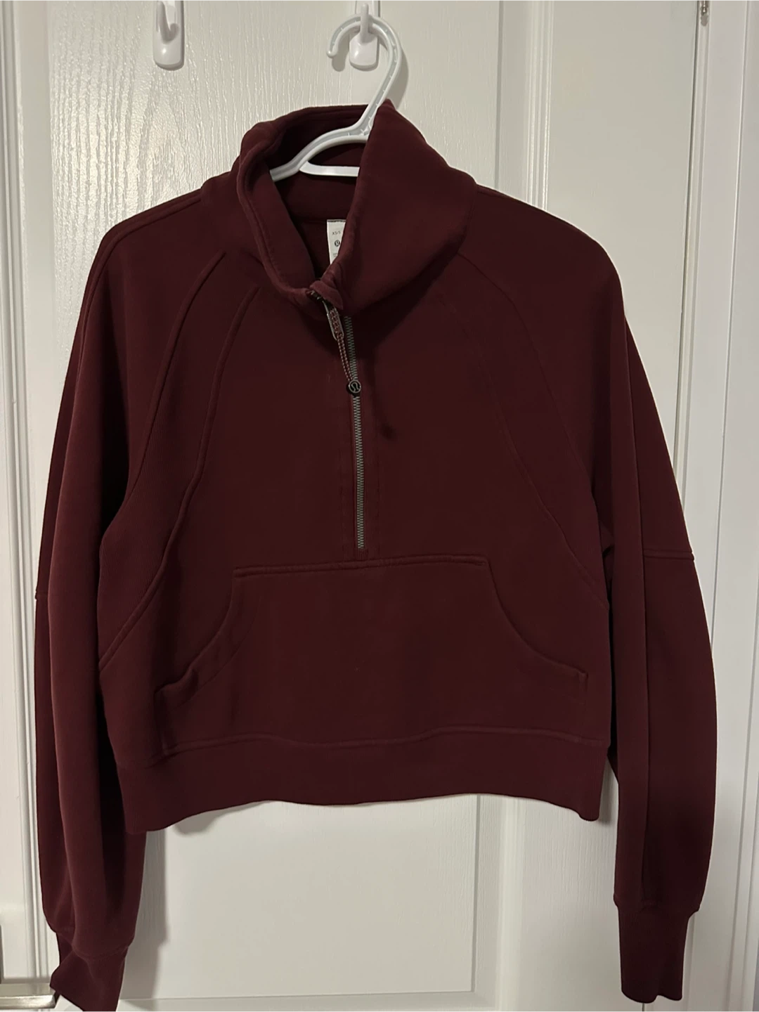 Lululemon Maroon Half-Zip Pullover
