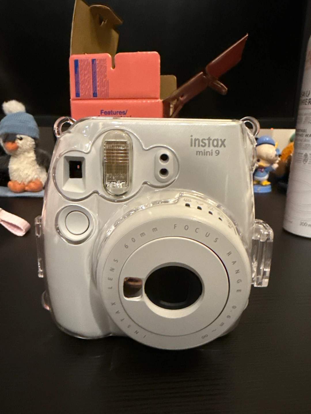 Fujifilm Instax Mini 9 Instant Camera with Case - White