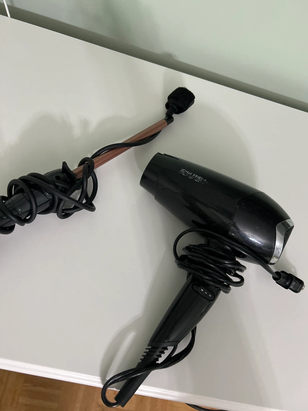 Free Blow dryer and hair curler