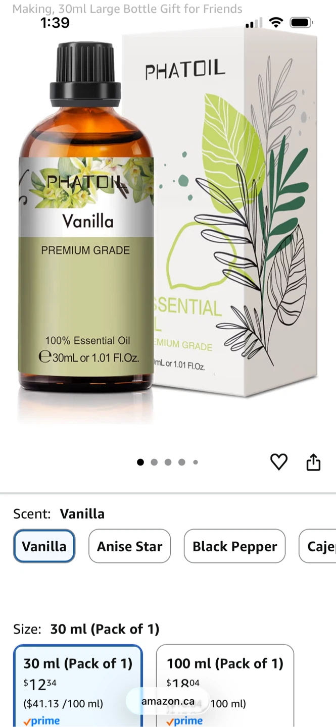 Phatoil Vanilla Essential Oil - photo 5