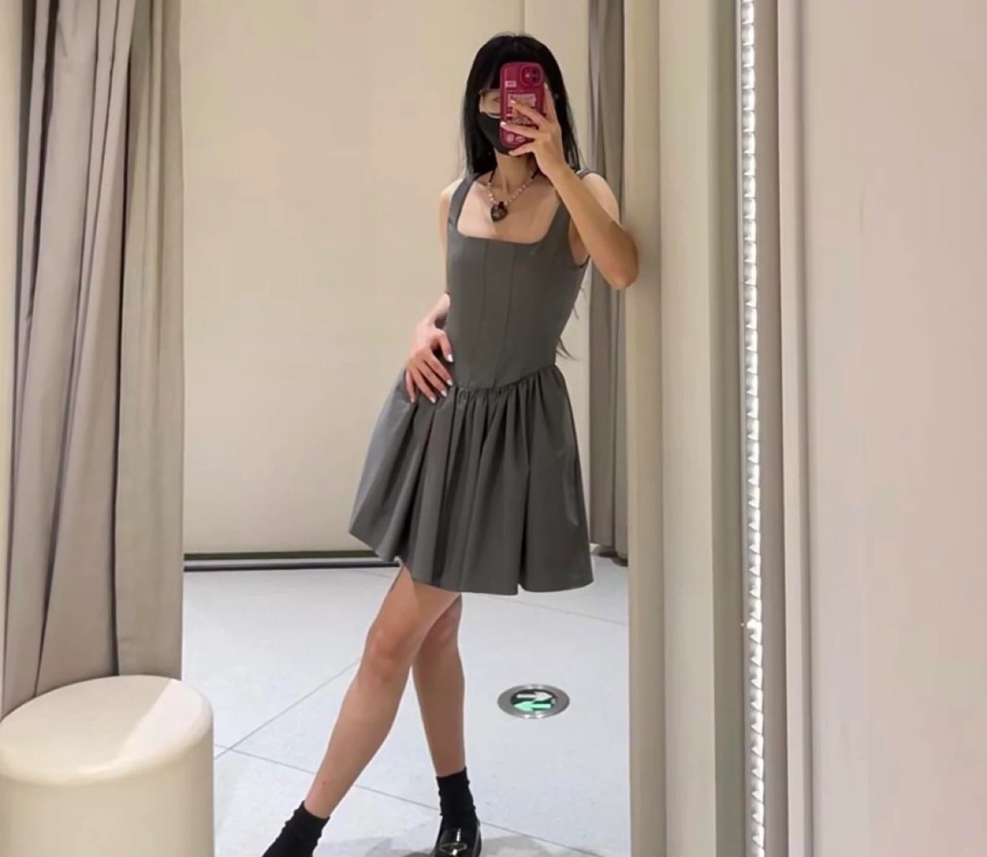 Zara Dresses: Pink, Black, Grey - Various Styles - photo 2
