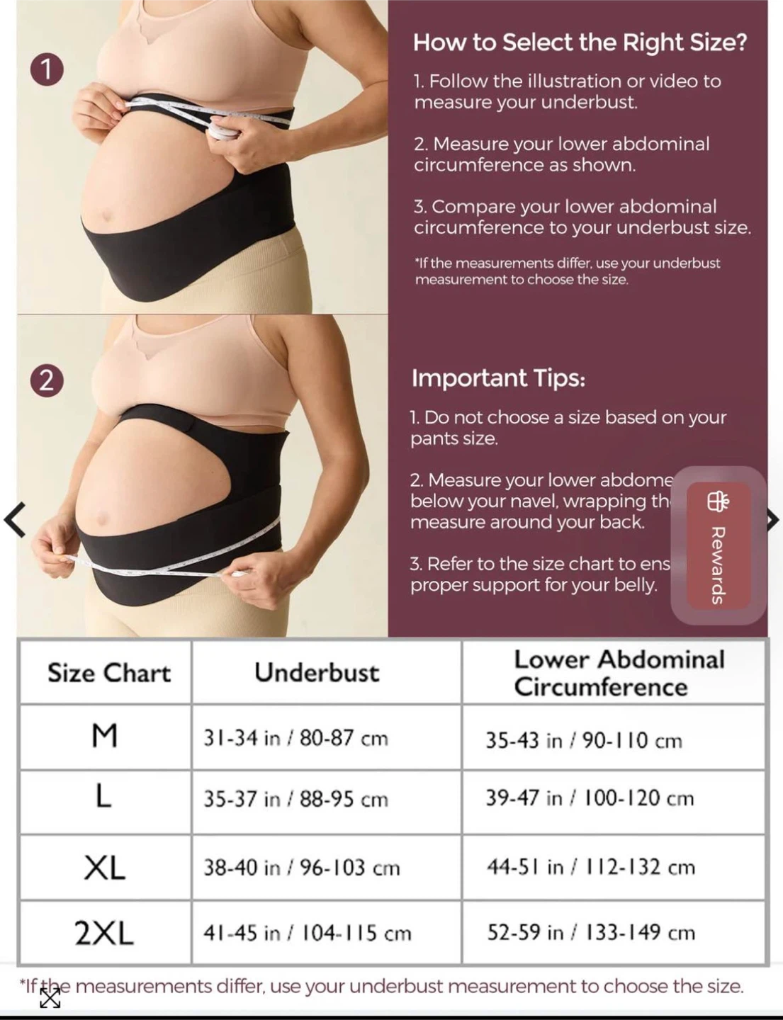 Momcozy Ergonest  Maternity Support Band - Size L - photo 2