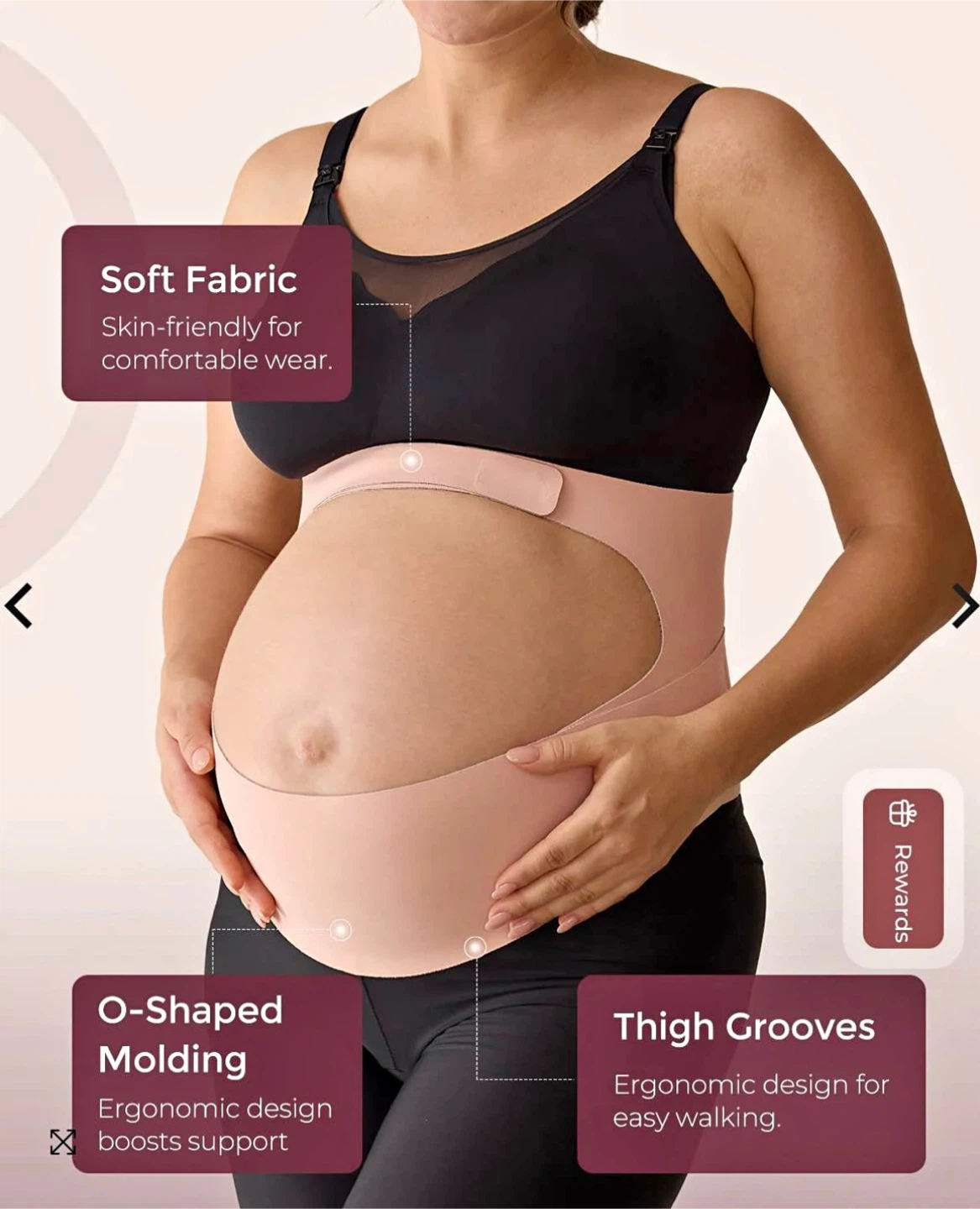 Momcozy Ergonest  Maternity Support Band - Size L - photo 4