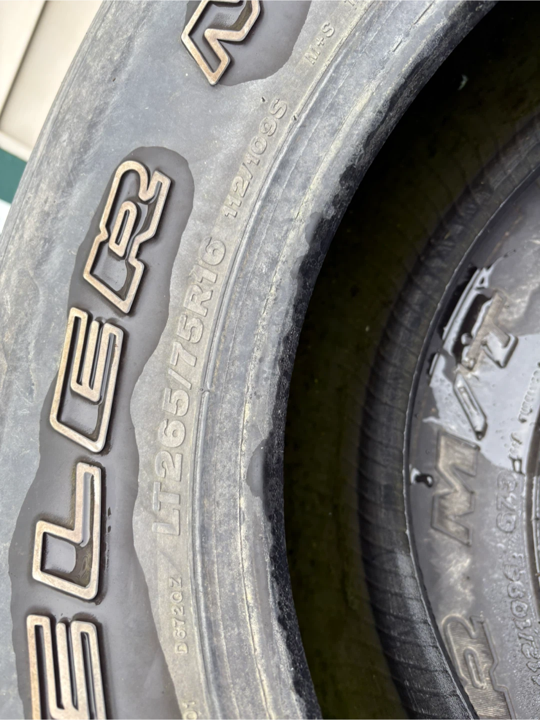 Bridgestone tires LT265/75R16 (set of 6) - photo 4