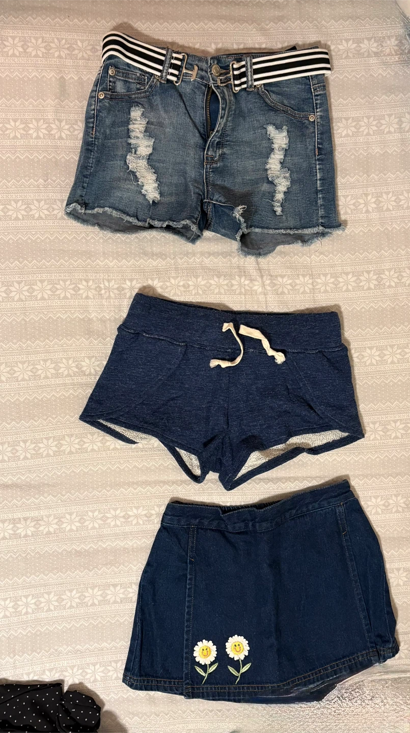 Bundle of Denim Shorts