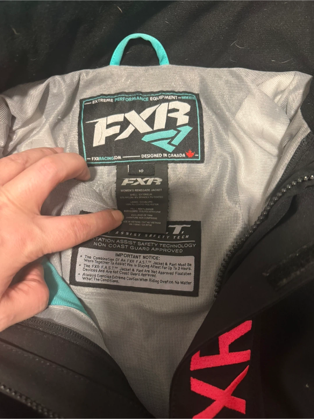 FXR Renegade Jacket - Women's Size 10 - photo 3