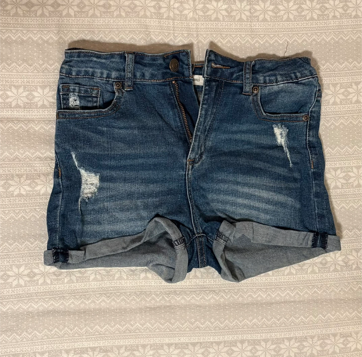 Girls' Denim Shorts - Size 12
