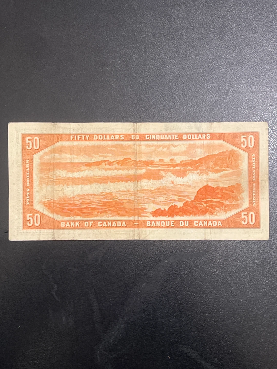 Vintage Canada Fifty Dollar Bill - photo 3