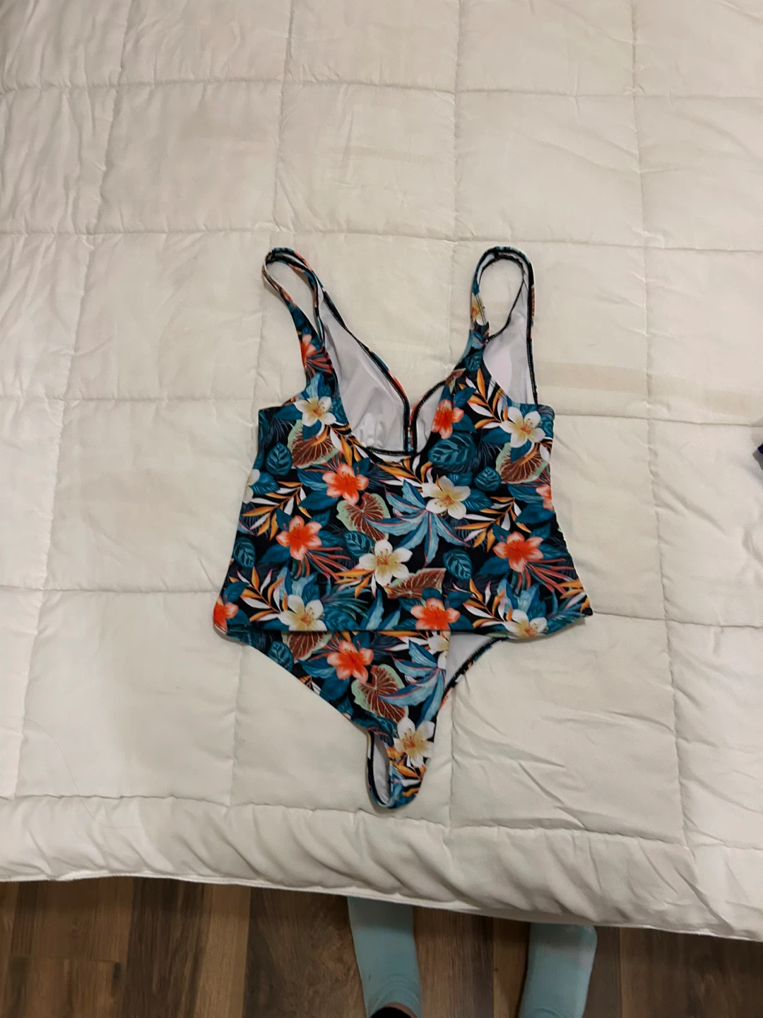 Xl Floral One-Piece Swimsuit - photo 3