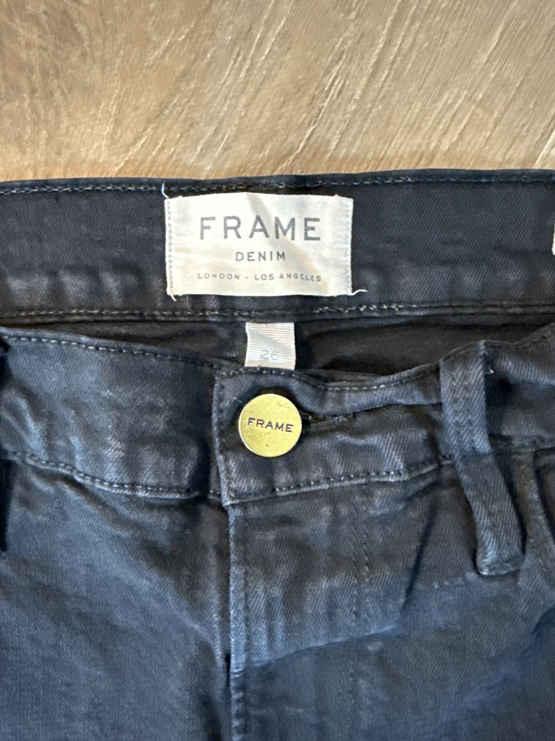 FRAME Denim Film Noir Jeans - Size 26 - photo 2