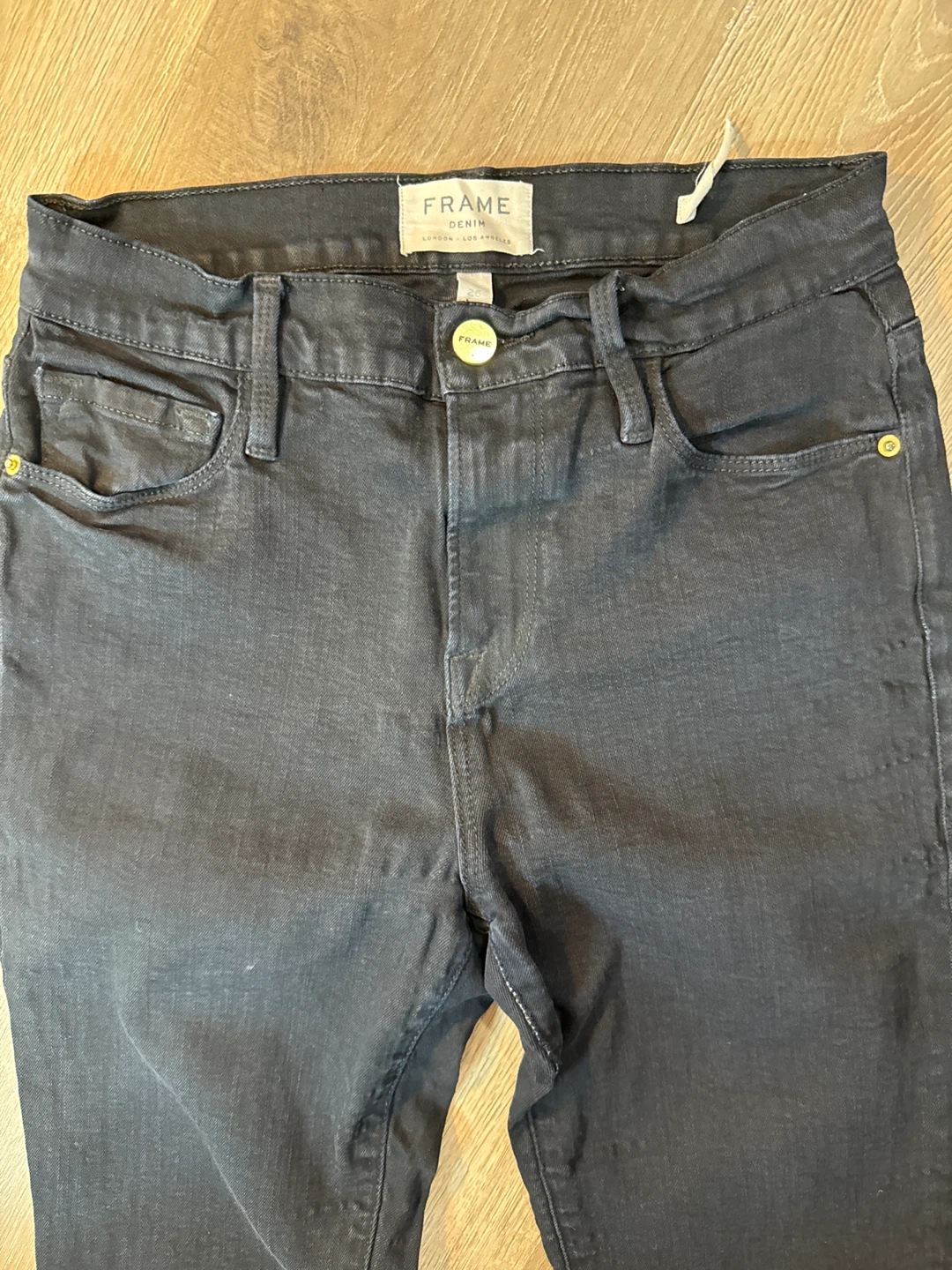 FRAME Denim Film Noir Jeans - Size 26 - photo 3